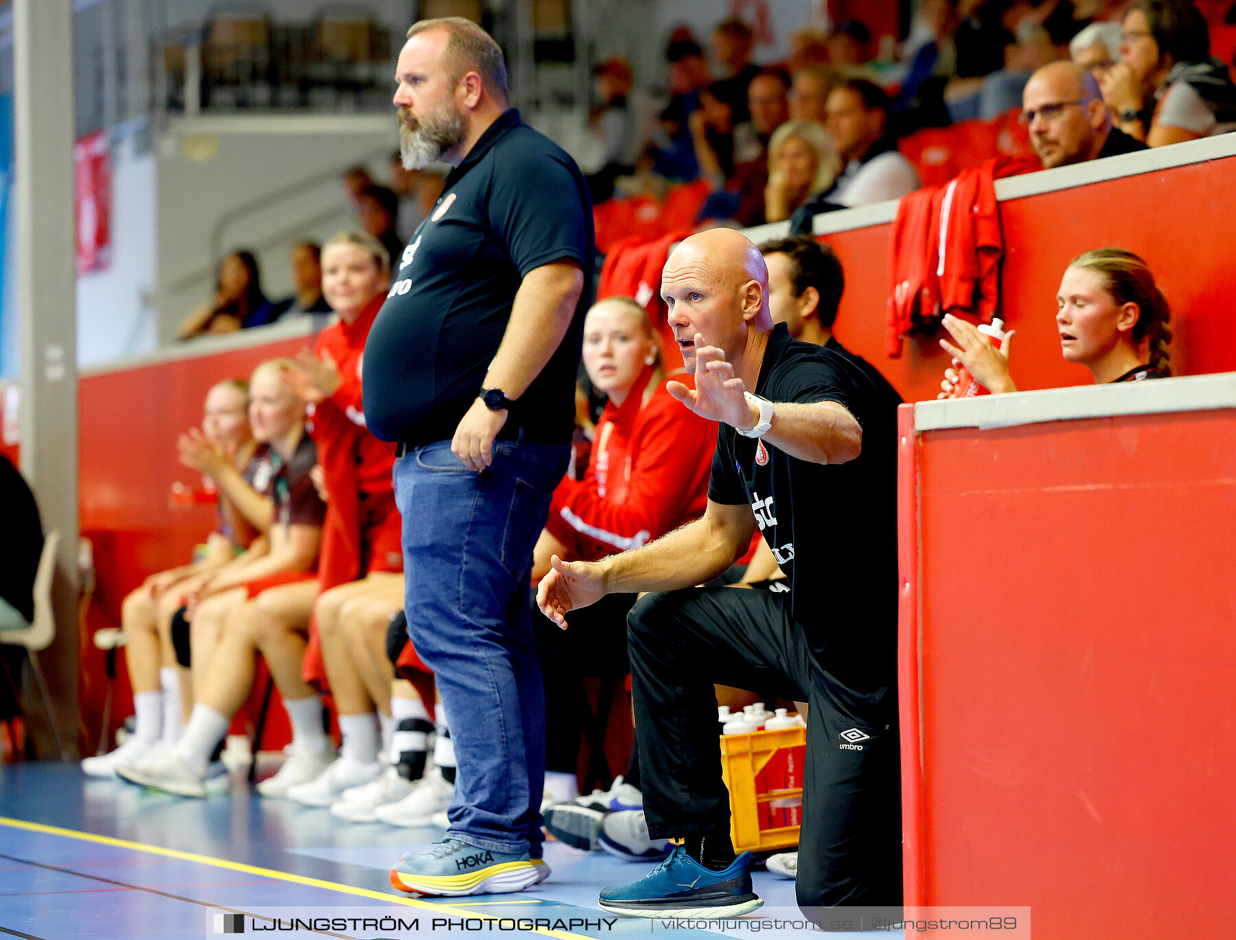 Annliz Cup Superelit Hellerup IK-Skövde HF 17-30,dam,Skövde Idrottshall,Skövde,Sverige,Handboll,,2023,324073