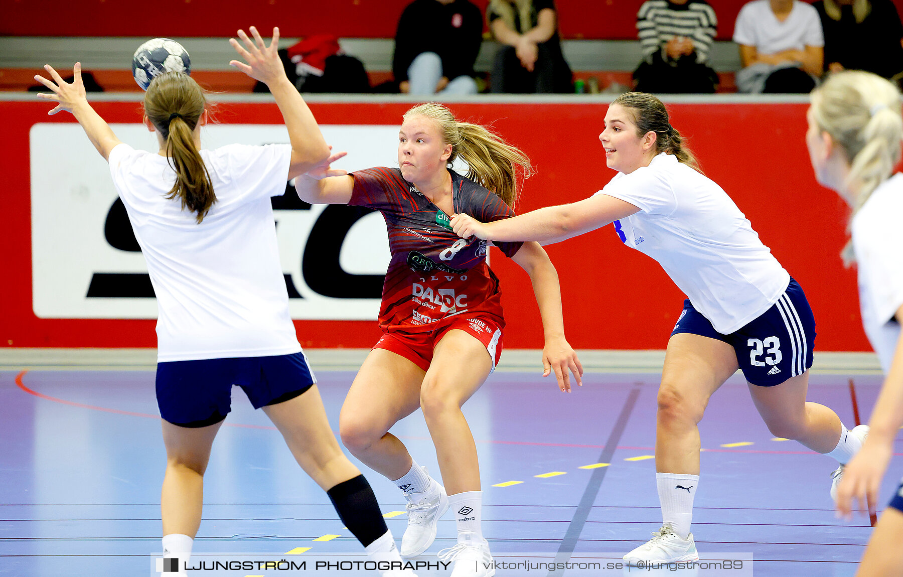 Annliz Cup Superelit Hellerup IK-Skövde HF 17-30,dam,Skövde Idrottshall,Skövde,Sverige,Handboll,,2023,324116