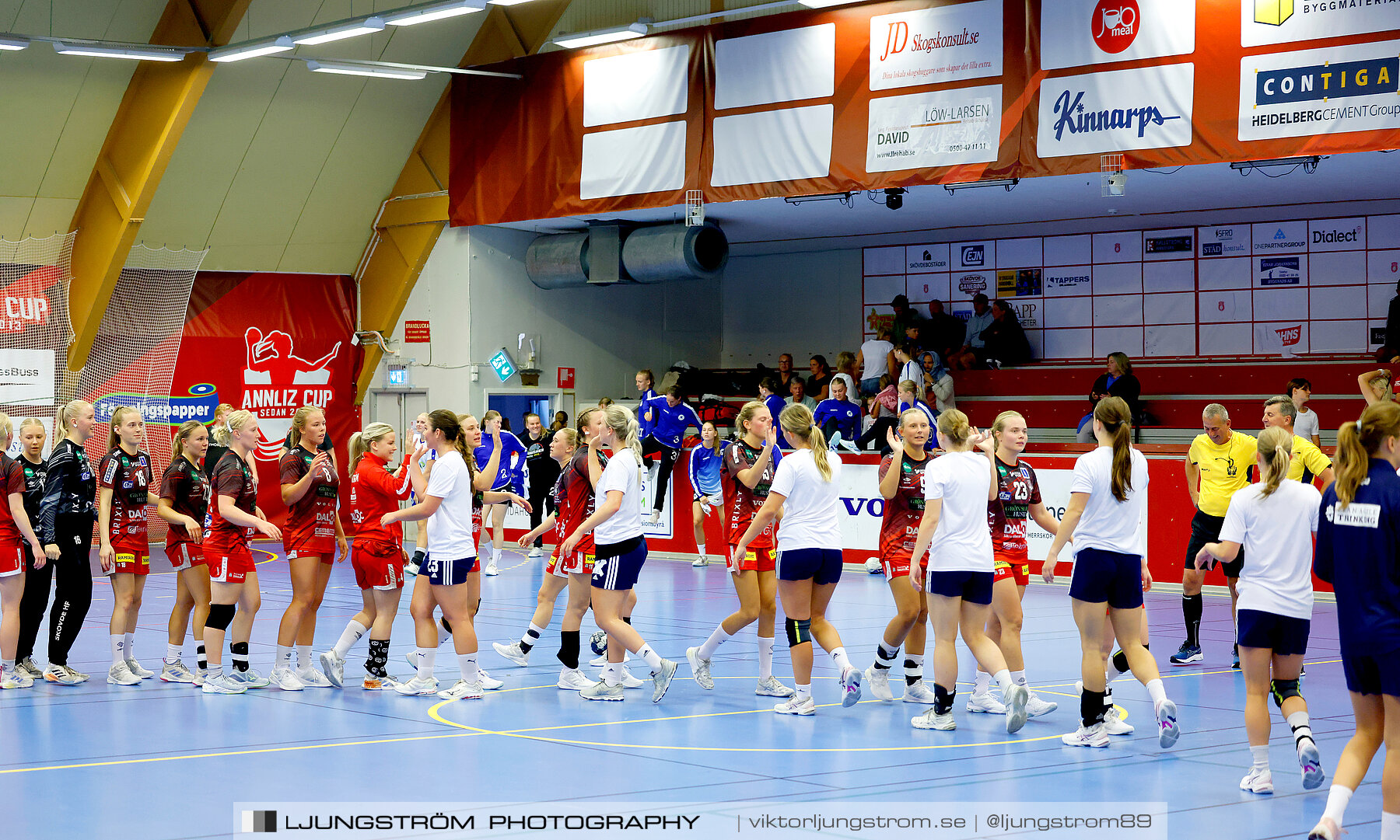 Annliz Cup Superelit Hellerup IK-Skövde HF 17-30,dam,Skövde Idrottshall,Skövde,Sverige,Handboll,,2023,324122