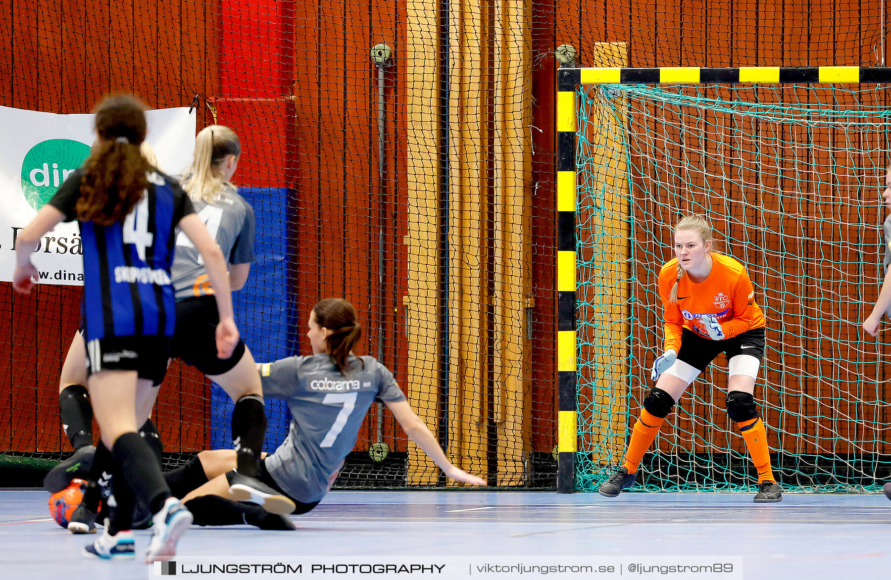 Dina-cupen 2024 FINAL Skövde KIK-Falköpings FC 1 0-1,dam,Idrottshallen,Töreboda,Sverige,Futsal,,2024,325533