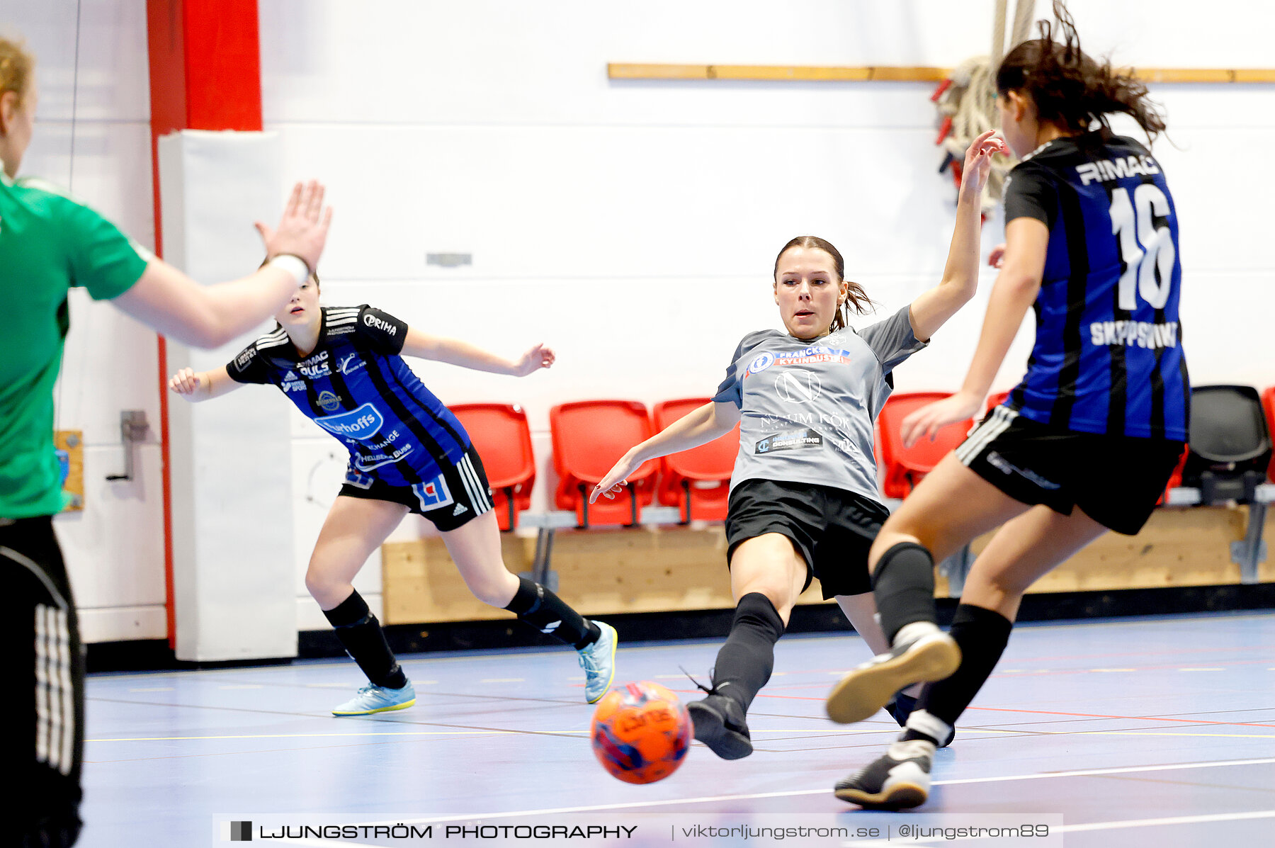 Dina-cupen 2024 FINAL Skövde KIK-Falköpings FC 1 0-1,dam,Idrottshallen,Töreboda,Sverige,Futsal,,2024,325590