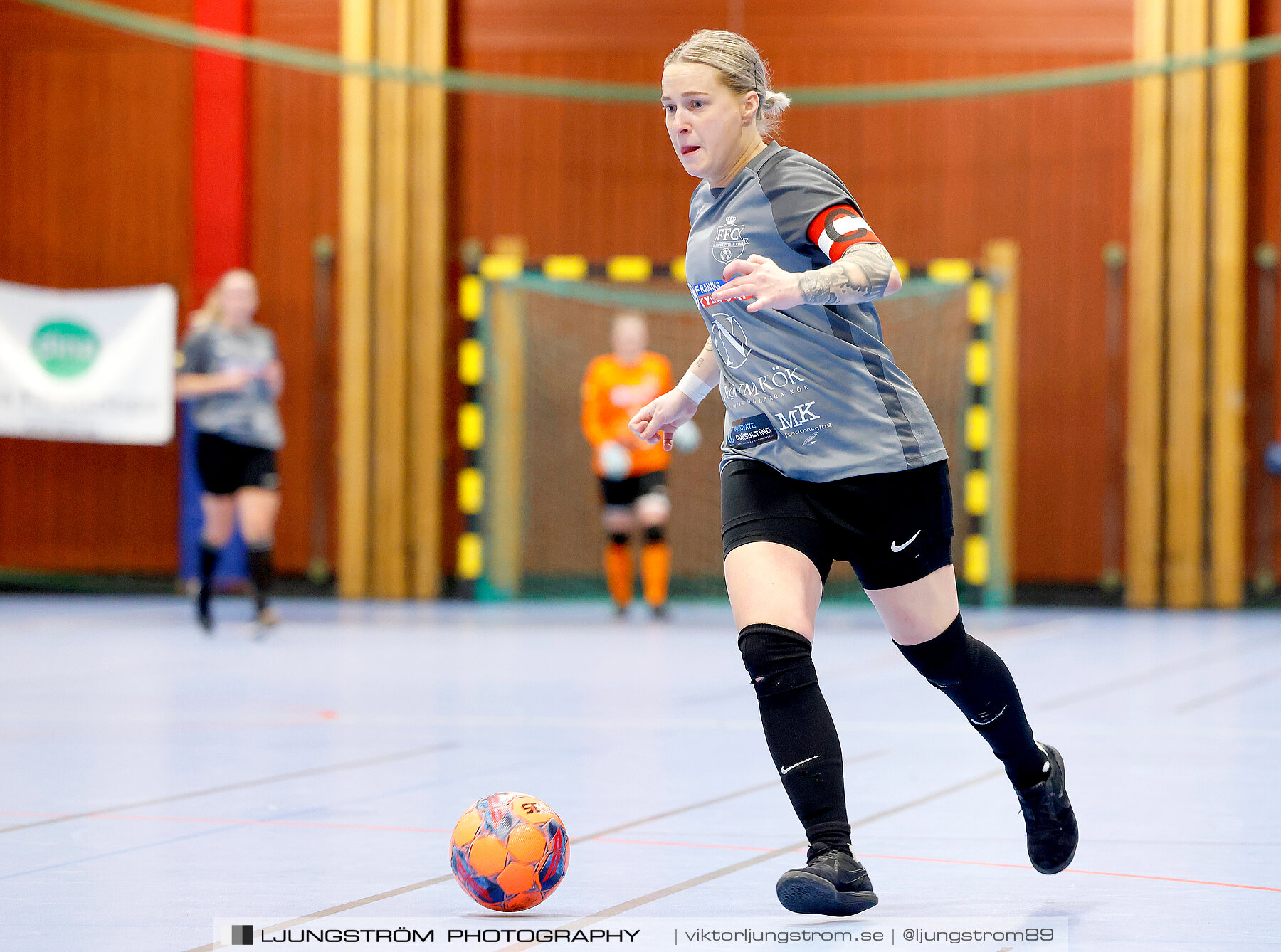 Dina-cupen 2024 FINAL Skövde KIK-Falköpings FC 1 0-1,dam,Idrottshallen,Töreboda,Sverige,Futsal,,2024,325592