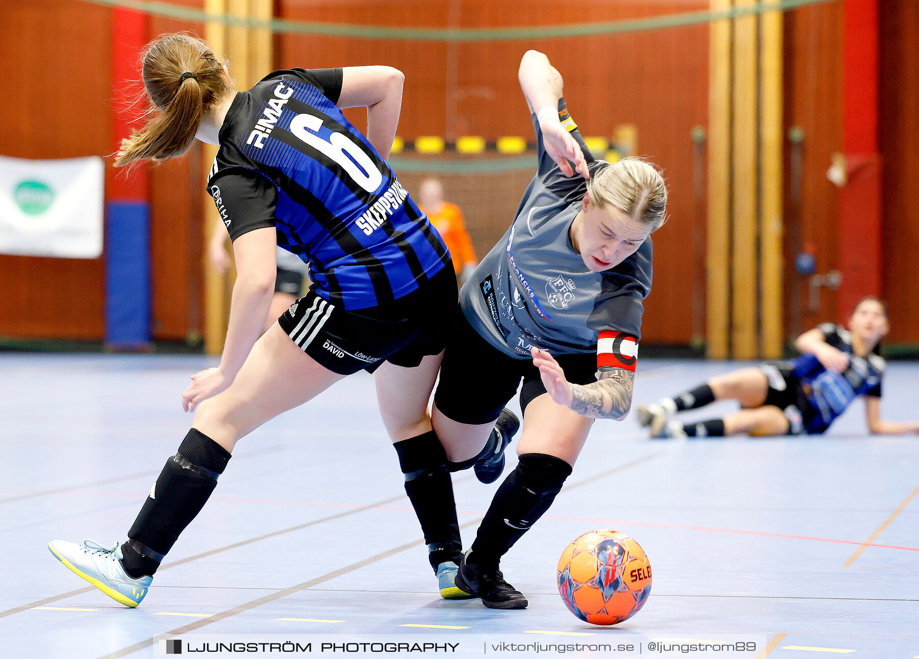 Dina-cupen 2024 FINAL Skövde KIK-Falköpings FC 1 0-1,dam,Idrottshallen,Töreboda,Sverige,Futsal,,2024,325608