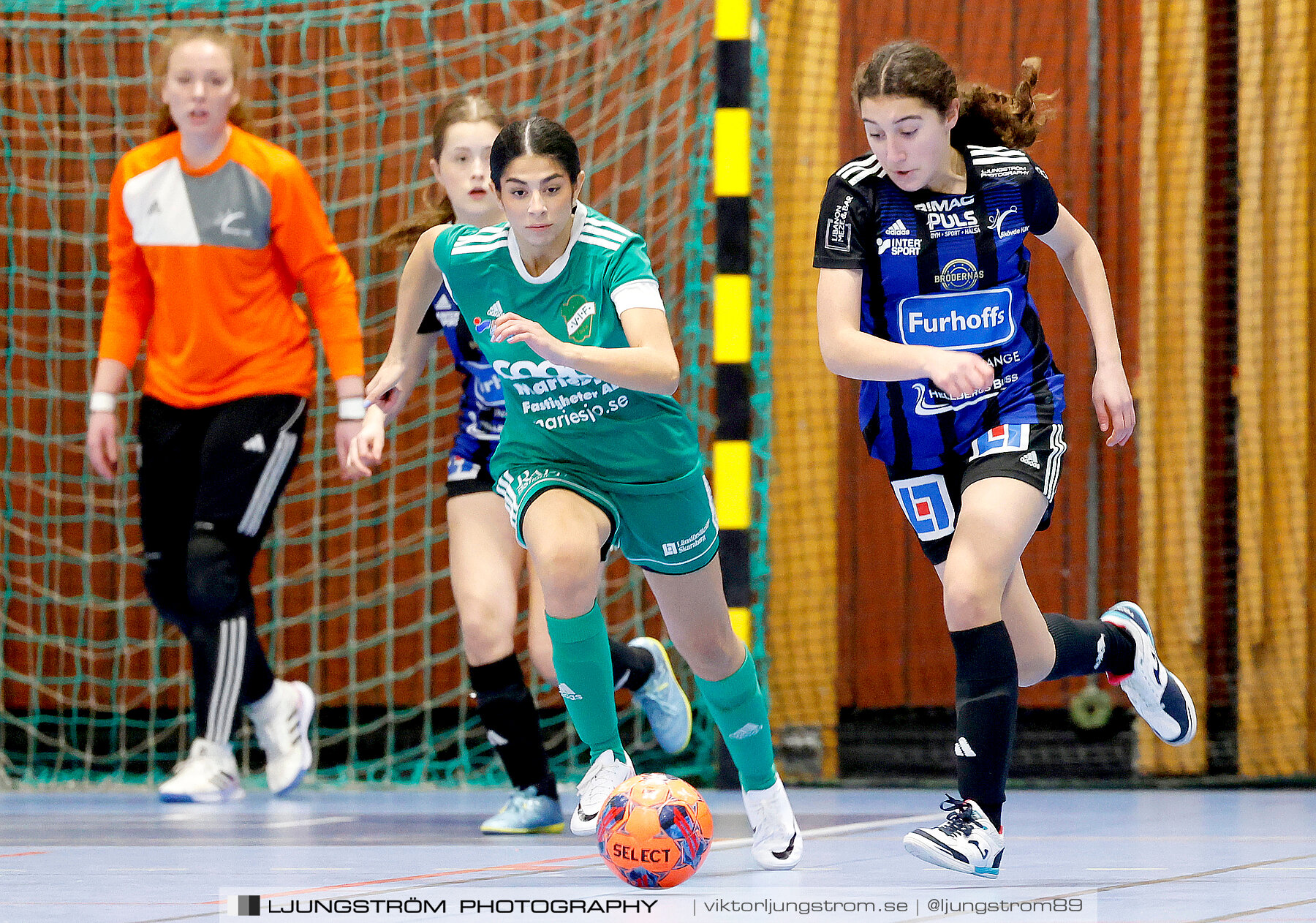 Dina-cupen 2024 Våmbs IF-Skövde KIK 0-2,dam,Idrottshallen,Töreboda,Sverige,Futsal,,2024,325626