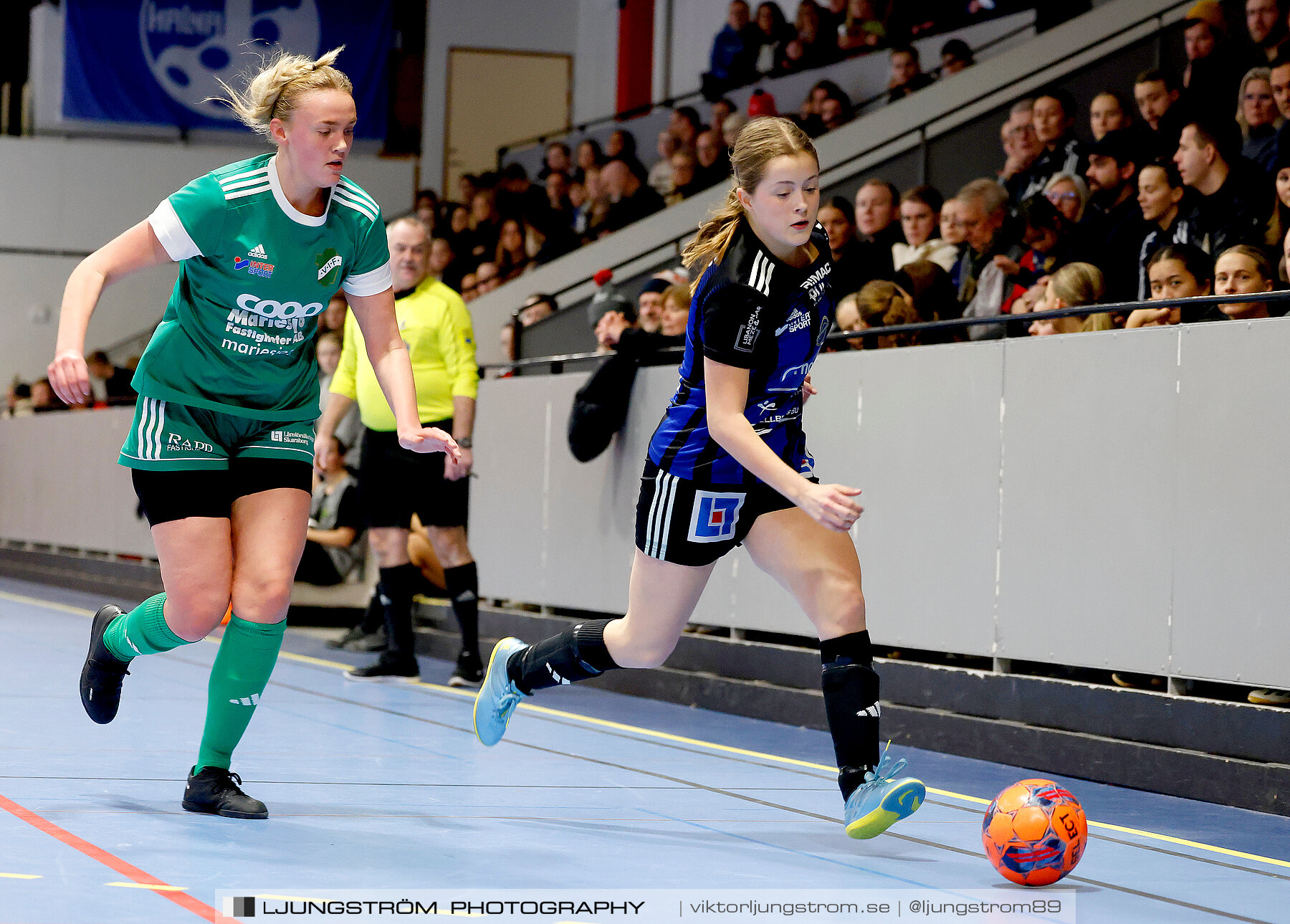 Dina-cupen 2024 Våmbs IF-Skövde KIK 0-2,dam,Idrottshallen,Töreboda,Sverige,Futsal,,2024,325707