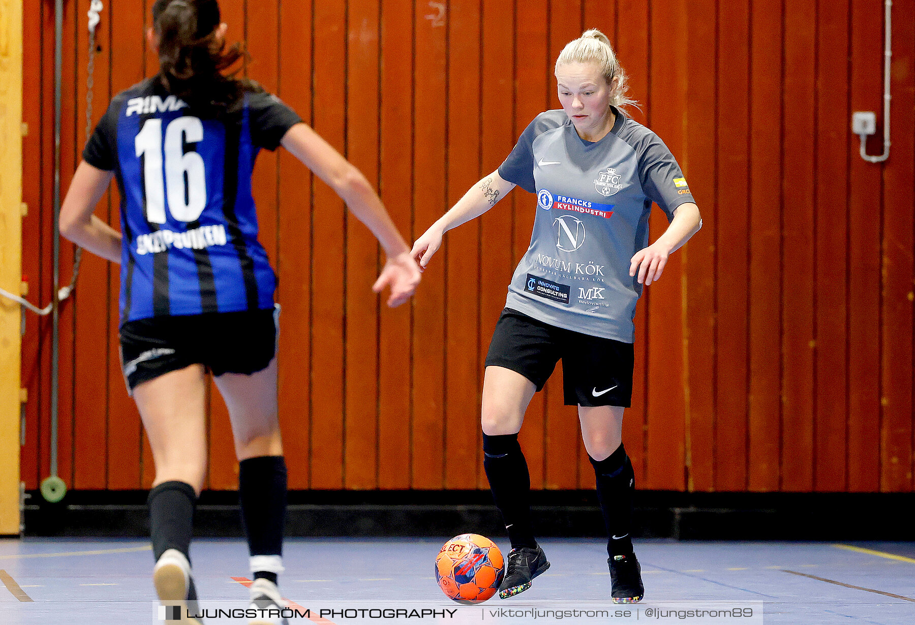 Dina-cupen 2024 FINAL Skövde KIK-Falköpings FC 1 0-1,dam,Idrottshallen,Töreboda,Sverige,Futsal,,2024,325723