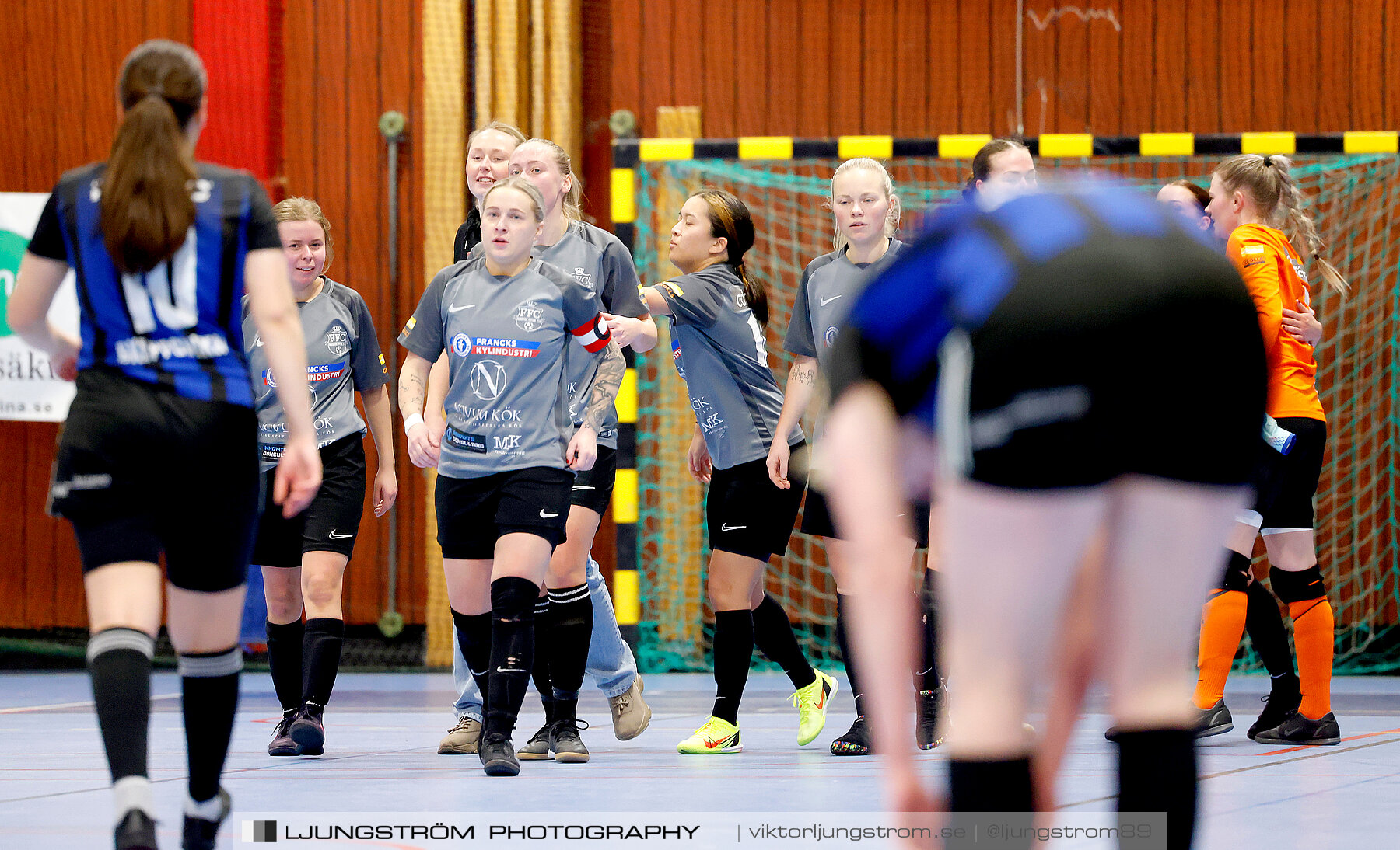 Dina-cupen 2024 FINAL Skövde KIK-Falköpings FC 1 0-1,dam,Idrottshallen,Töreboda,Sverige,Futsal,,2024,325738