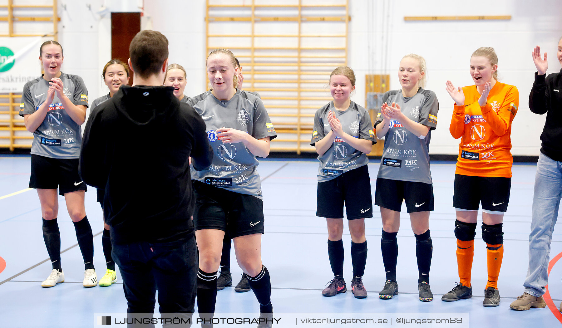 Dina-cupen 2024 FINAL Skövde KIK-Falköpings FC 1 0-1,dam,Idrottshallen,Töreboda,Sverige,Futsal,,2024,325743