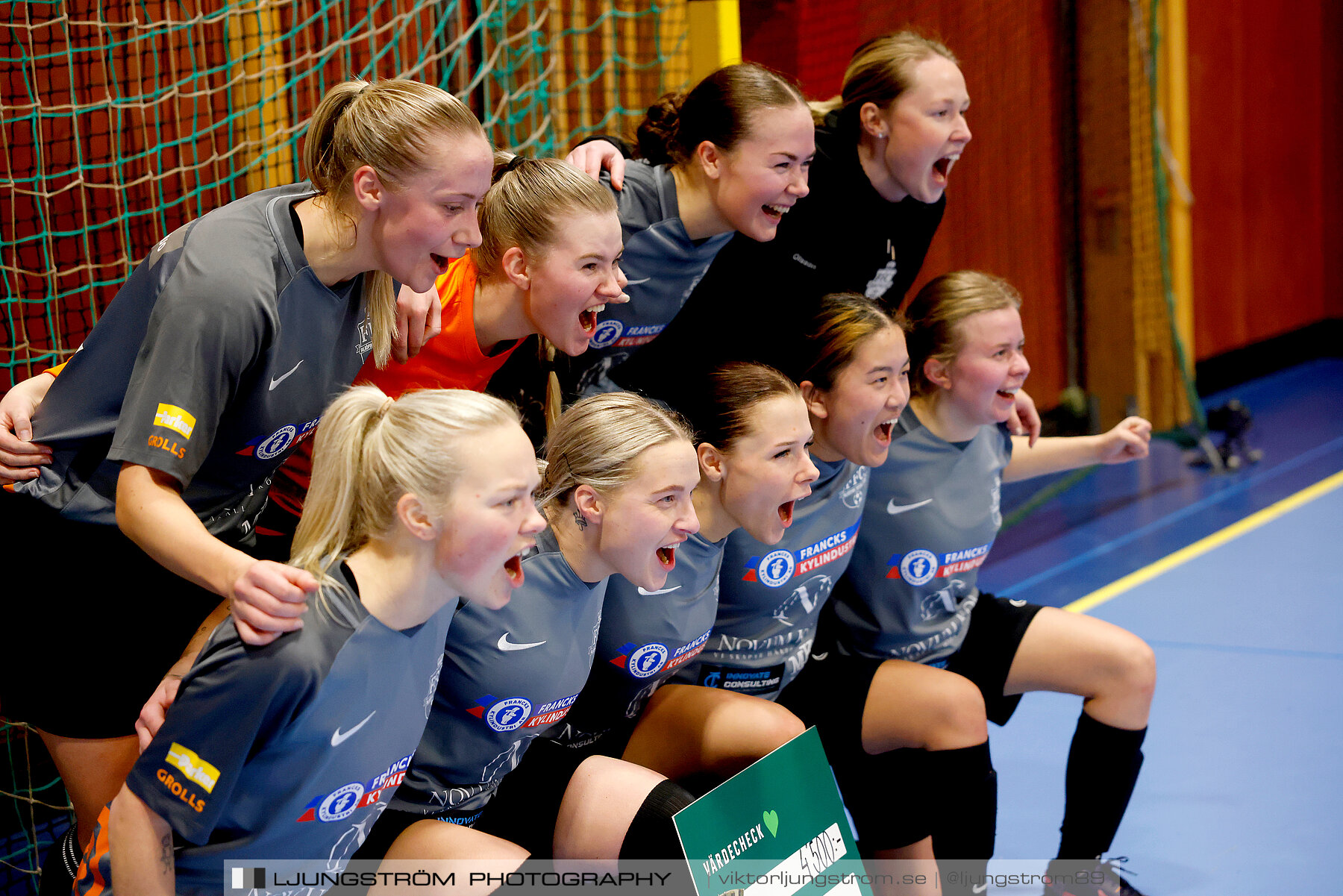 Dina-cupen 2024 FINAL Skövde KIK-Falköpings FC 1 0-1,dam,Idrottshallen,Töreboda,Sverige,Futsal,,2024,325768