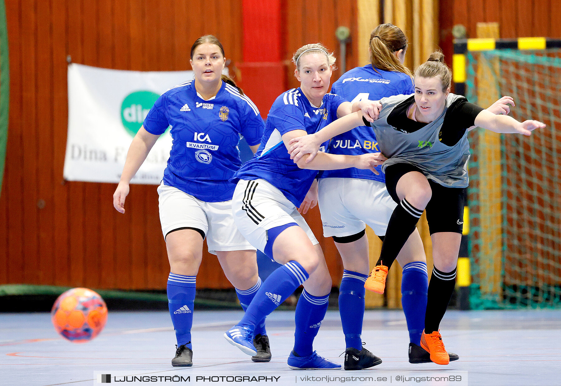 Dina-cupen 2024 Jula BK-Falköpings FC 2 0-2,dam,Idrottshallen,Töreboda,Sverige,Futsal,,2024,325816