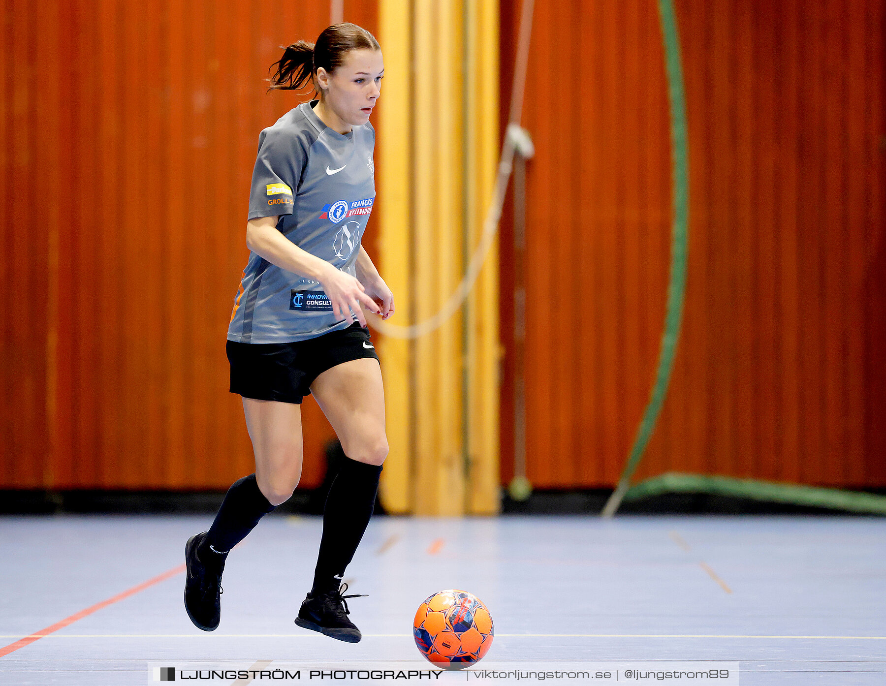 Dina-cupen 2024 1 4-final Falköpings FC 1-Fagersanna Mölltorp Brevik 3-0,dam,Idrottshallen,Töreboda,Sverige,Futsal,,2024,326190