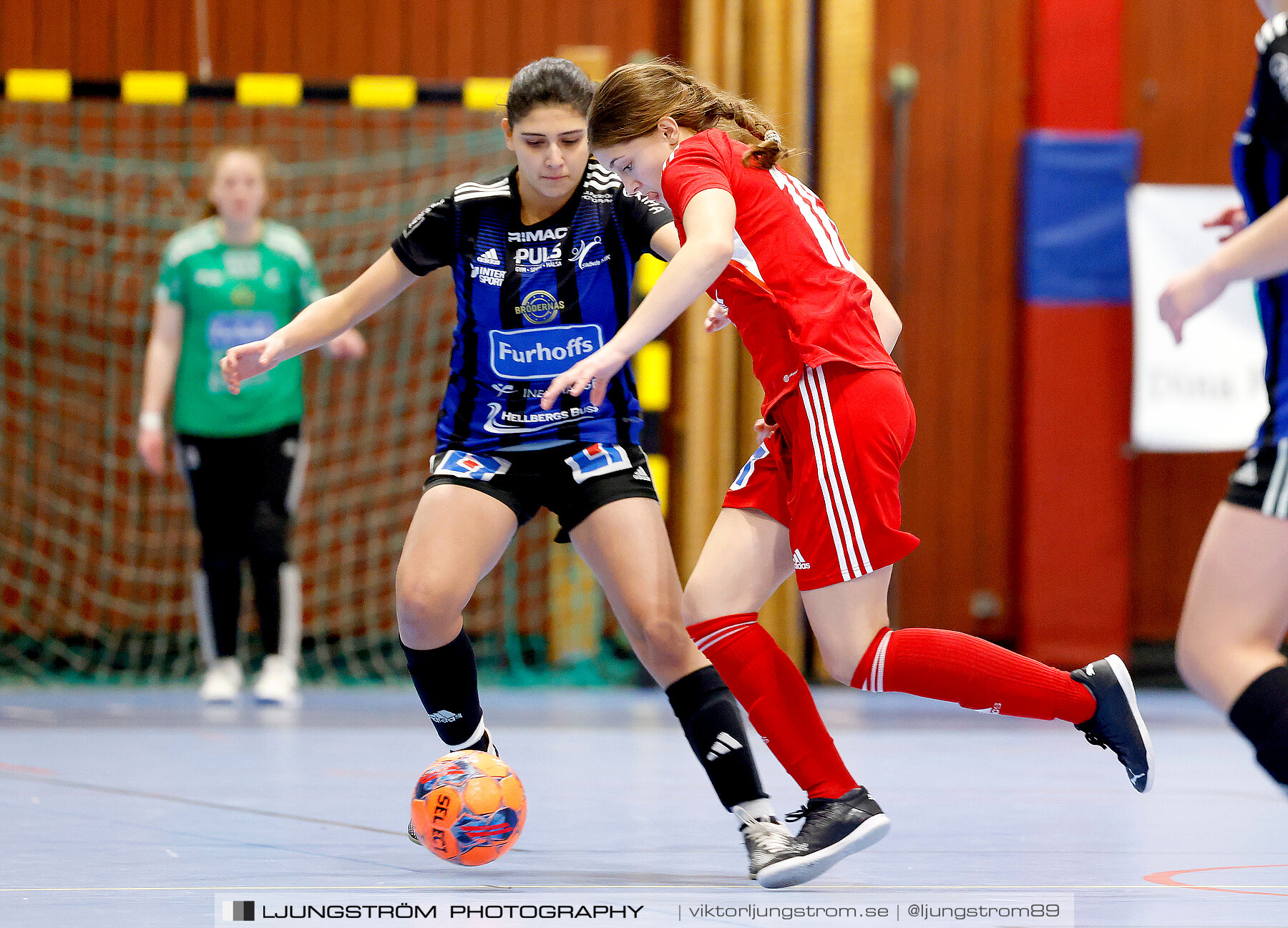 Dina-cupen 2024 1 2-final Skövde KIK-Mariestads BoIS FF 2-0,dam,Idrottshallen,Töreboda,Sverige,Futsal,,2024,326254