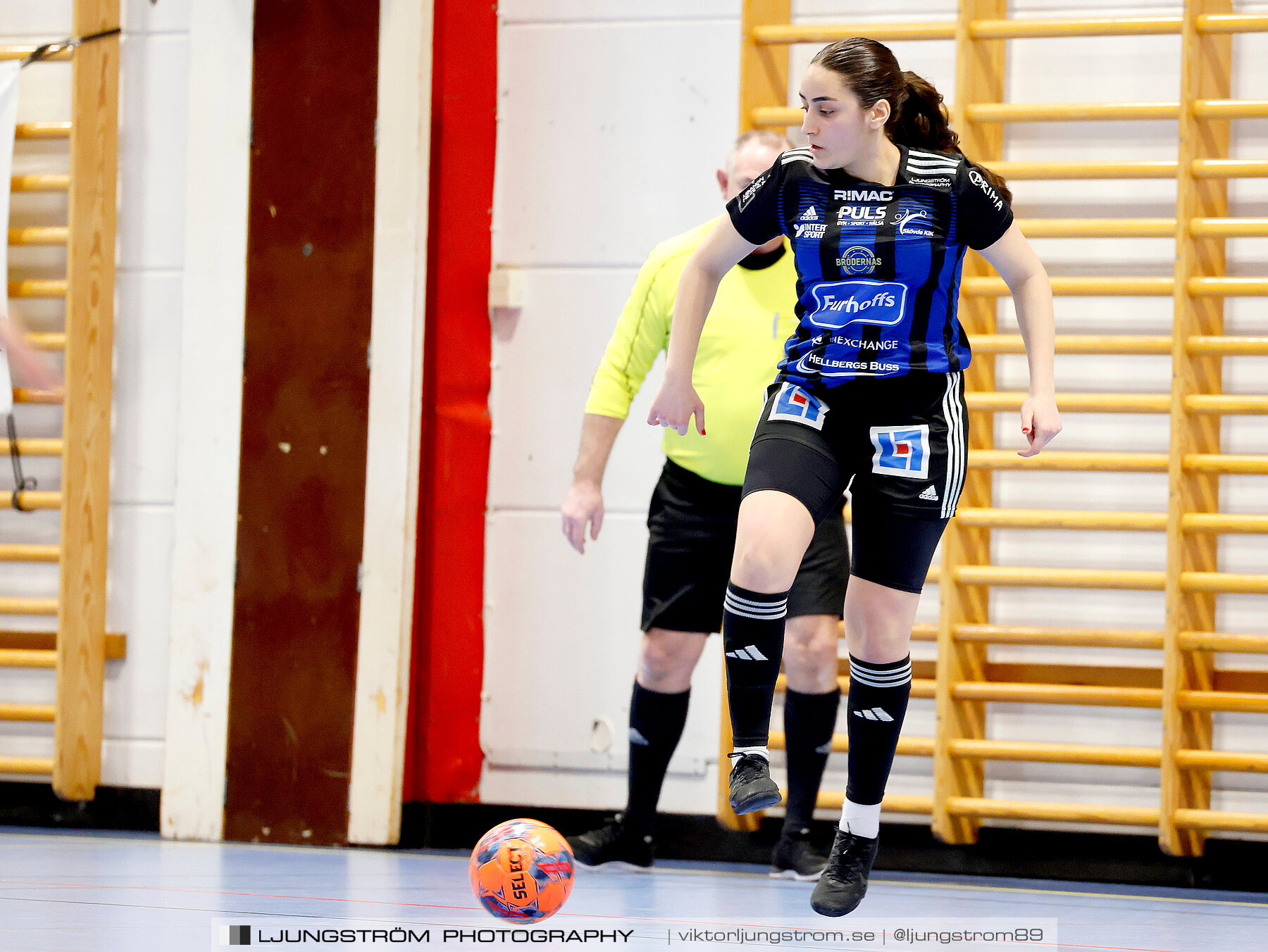 Dina-cupen 2024 1 2-final Skövde KIK-Mariestads BoIS FF 2-0,dam,Idrottshallen,Töreboda,Sverige,Futsal,,2024,326277