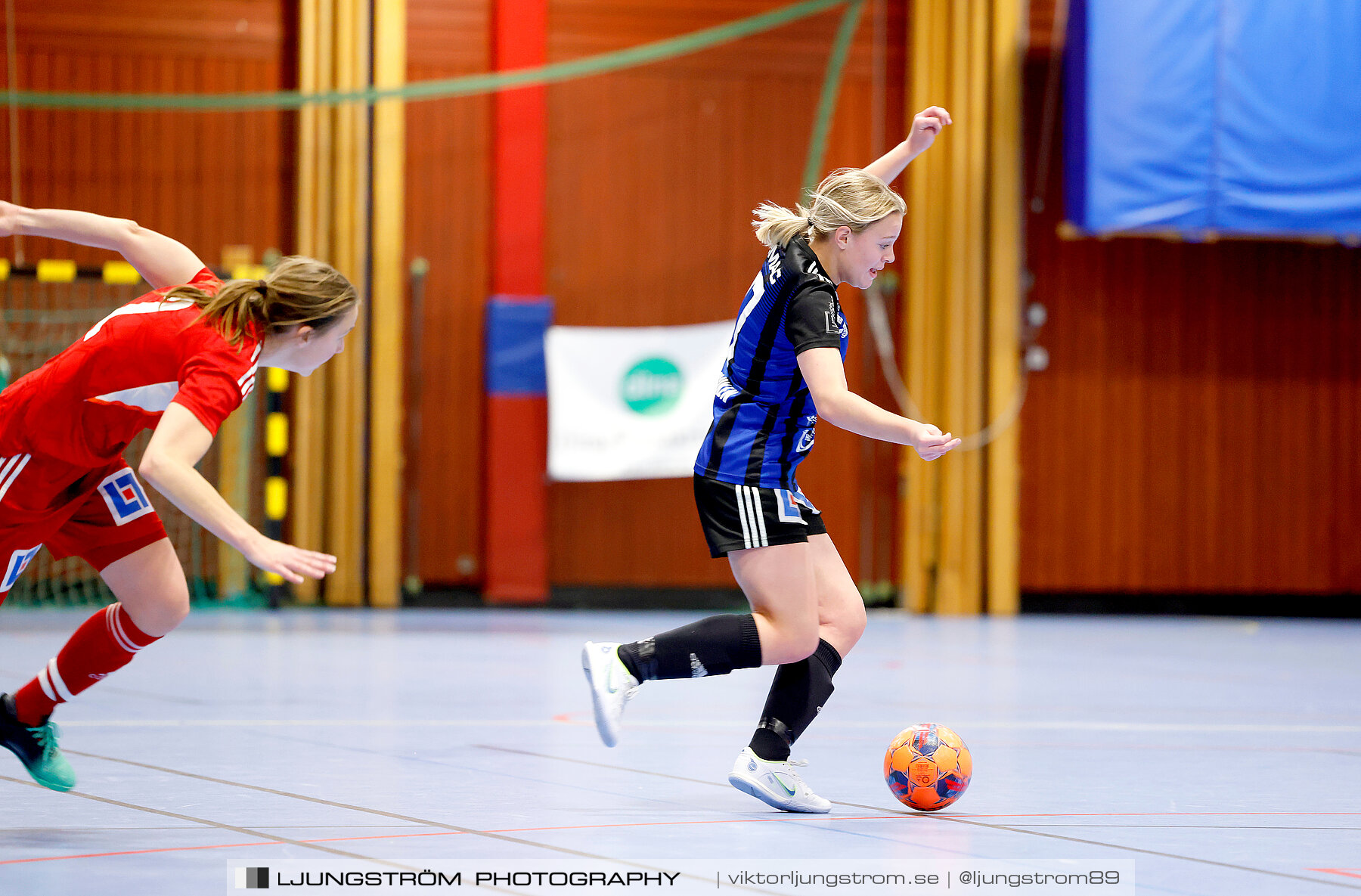 Dina-cupen 2024 1 2-final Skövde KIK-Mariestads BoIS FF 2-0,dam,Idrottshallen,Töreboda,Sverige,Futsal,,2024,326318