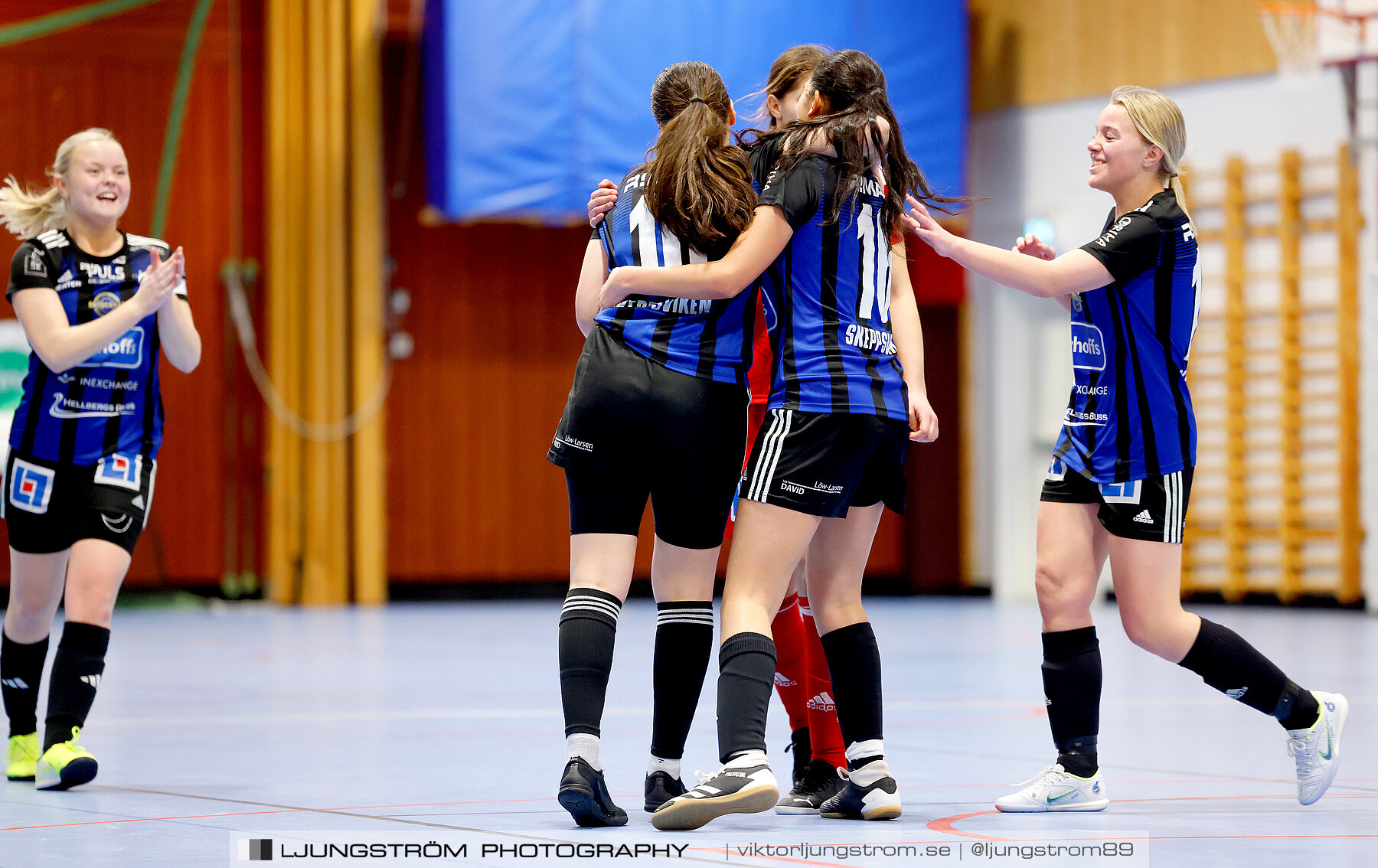 Dina-cupen 2024 1 2-final Skövde KIK-Mariestads BoIS FF 2-0,dam,Idrottshallen,Töreboda,Sverige,Futsal,,2024,326331