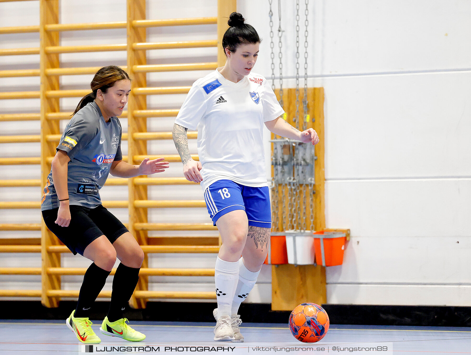 Dina-cupen 2024 1 2-final Falköpings FC 1-IFK Hjo 2-0,dam,Idrottshallen,Töreboda,Sverige,Futsal,,2024,326414