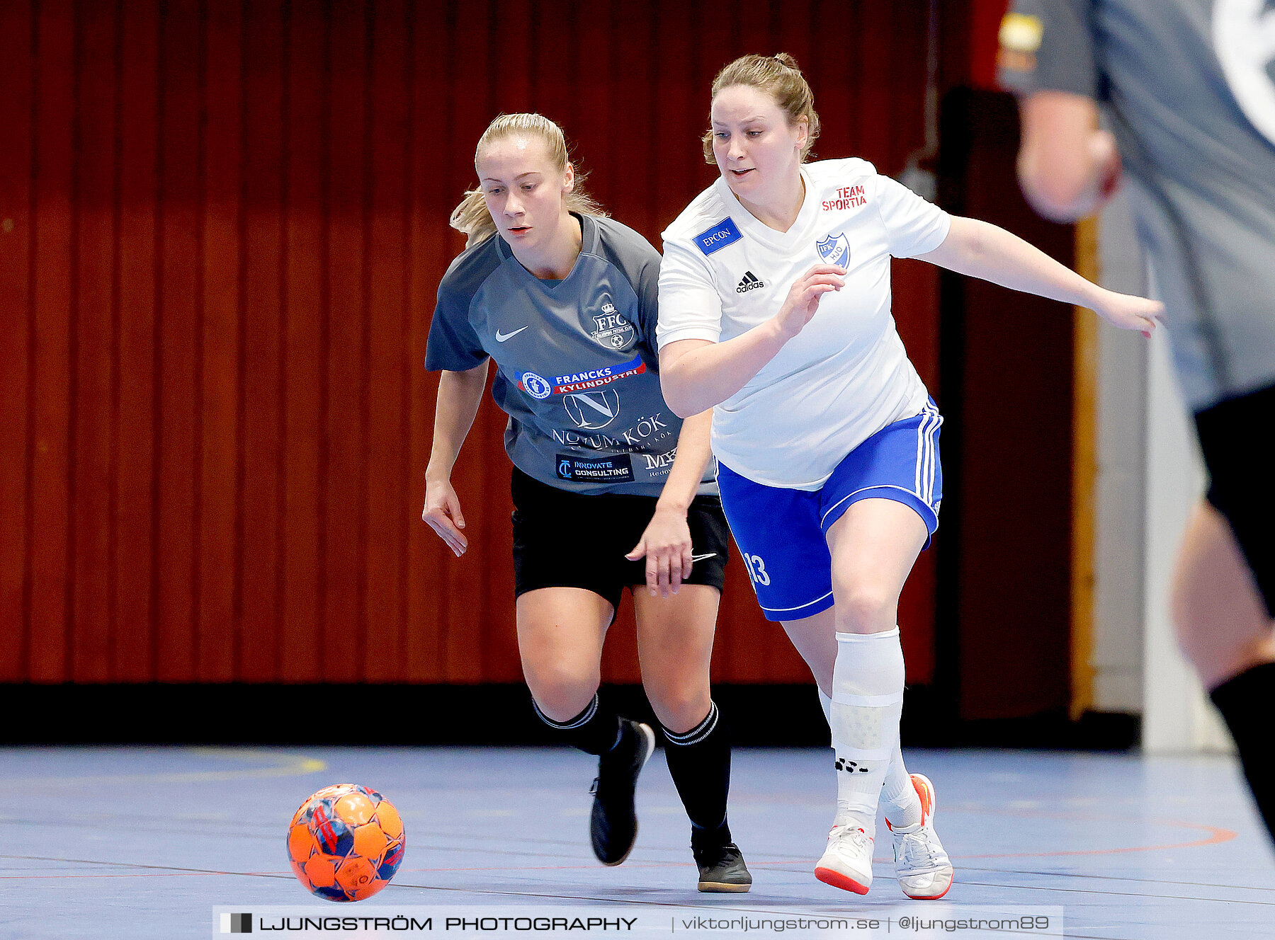 Dina-cupen 2024 1 2-final Falköpings FC 1-IFK Hjo 2-0,dam,Idrottshallen,Töreboda,Sverige,Futsal,,2024,326417