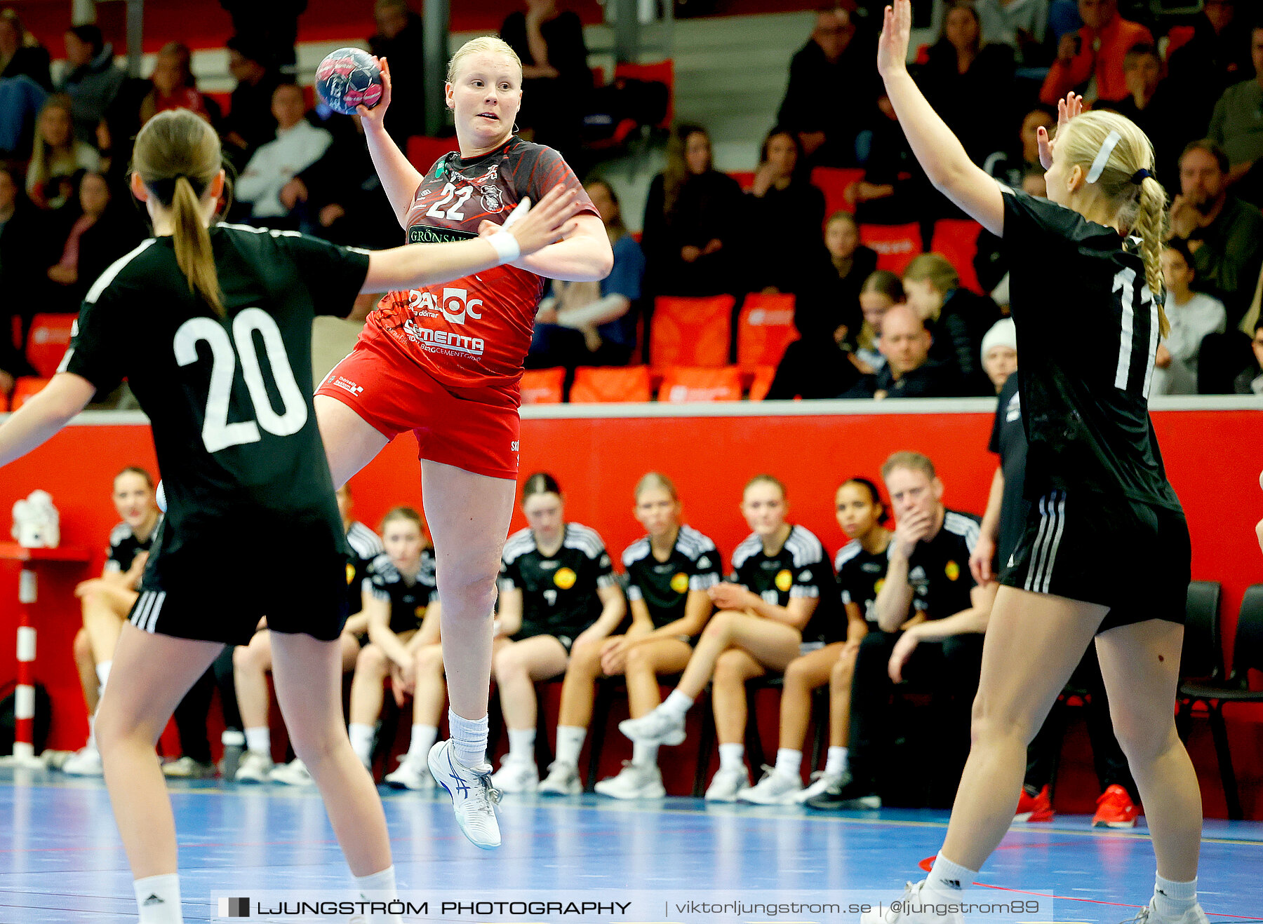 USM F16 Steg 3 Skövde HF 2-Tyresö Handboll 22-21,dam,Skövde Idrottshall,Skövde,Sverige,Handboll,,2024,328461