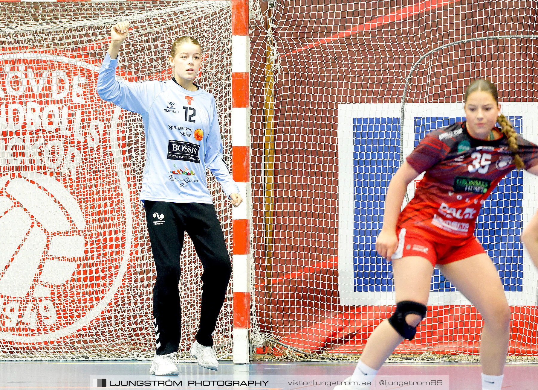 USM F14 Steg 3A Skövde HF Vit-Kristianstad HK 17-18,dam,Skövde Idrottshall,Skövde,Sverige,Ungdoms-SM,Handboll,2024,329458