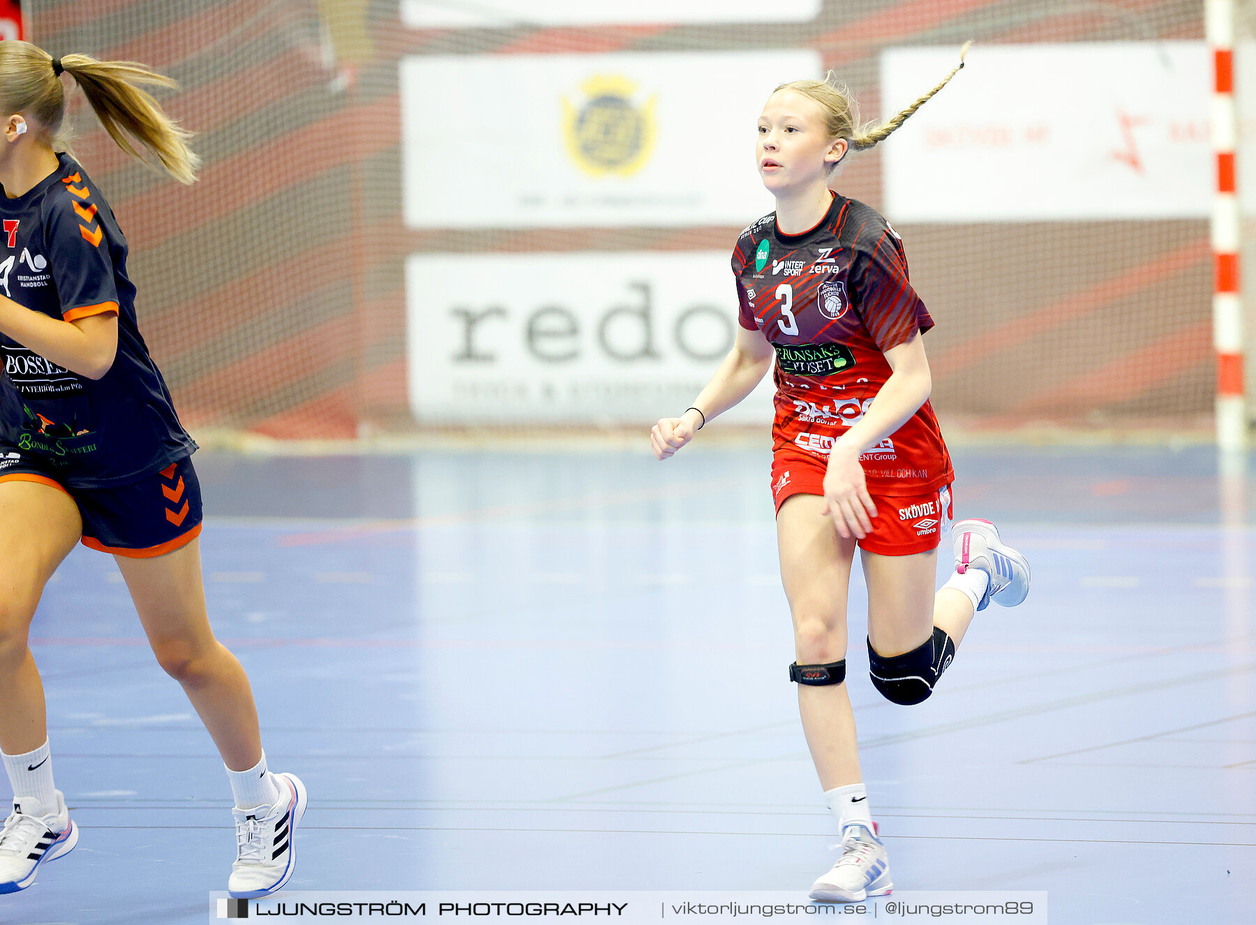 USM F14 Steg 3A Skövde HF Vit-Kristianstad HK 17-18,dam,Skövde Idrottshall,Skövde,Sverige,Ungdoms-SM,Handboll,2024,329532