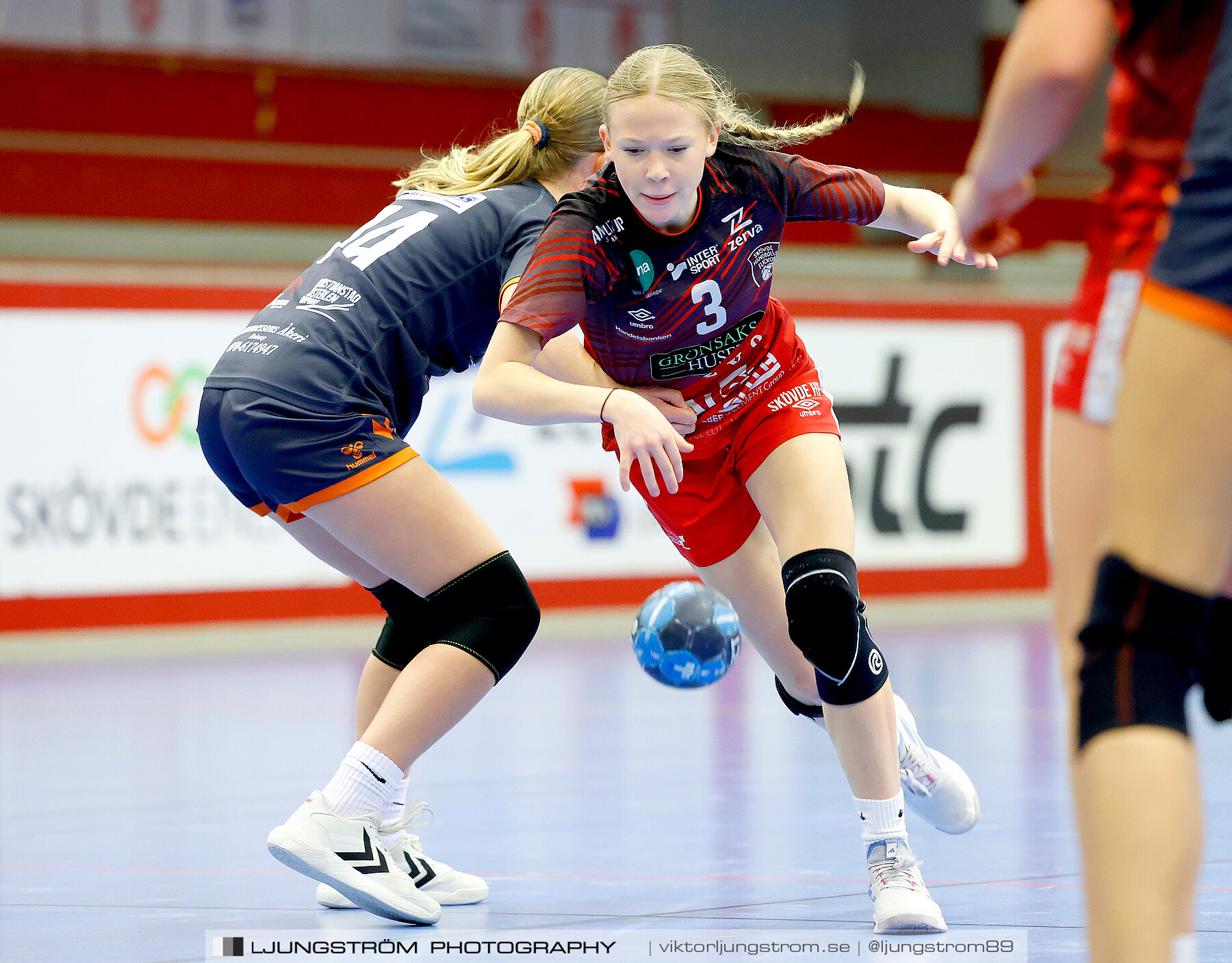 USM F14 Steg 3A Skövde HF Vit-Kristianstad HK 17-18,dam,Skövde Idrottshall,Skövde,Sverige,Ungdoms-SM,Handboll,2024,329600