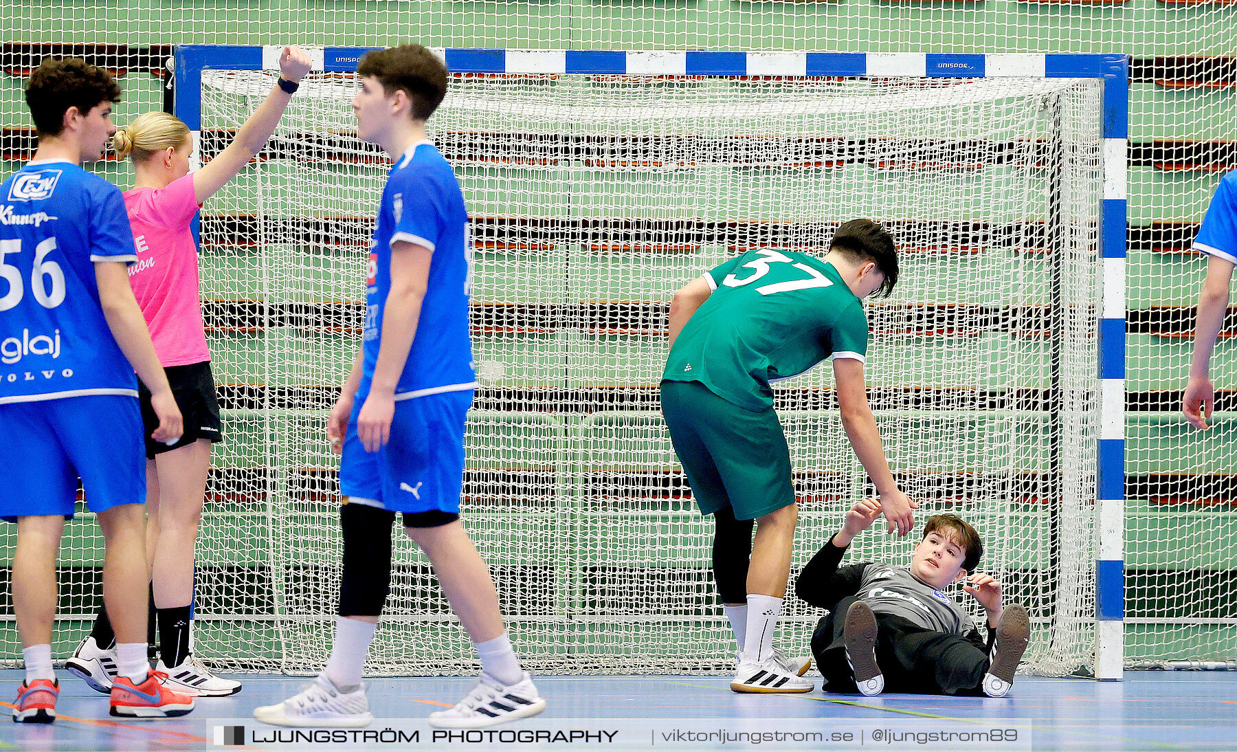 USM P16 Steg 3 IFK Skövde HK 2-Hammarby IF HF 21-30,herr,Arena Skövde,Skövde,Sverige,Ungdoms-SM,Handboll,2024,330315