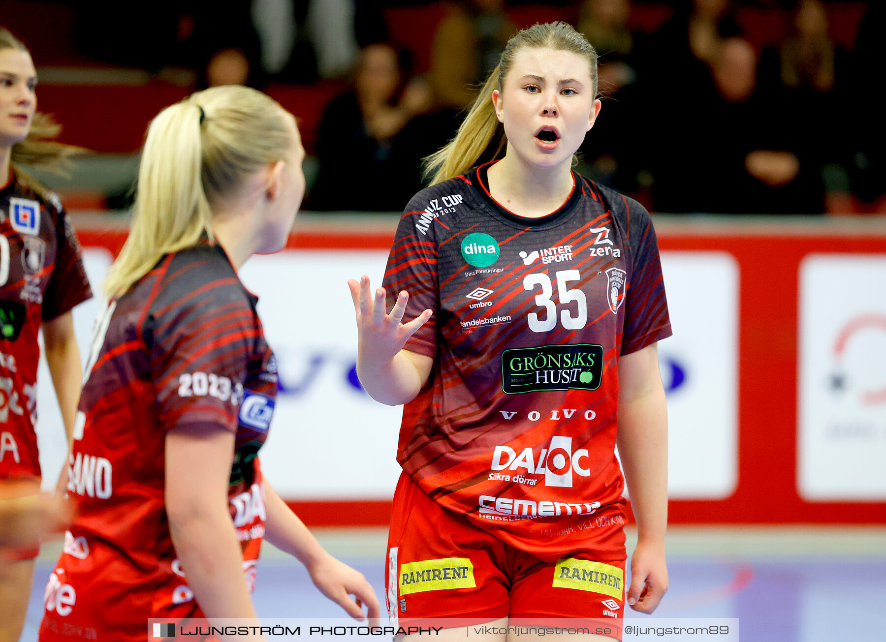 USM F18 Steg 4 Skövde HF-Kärra HF 13-23,dam,Skövde Idrottshall,Skövde,Sverige,Ungdoms-SM,Handboll,2024,331958