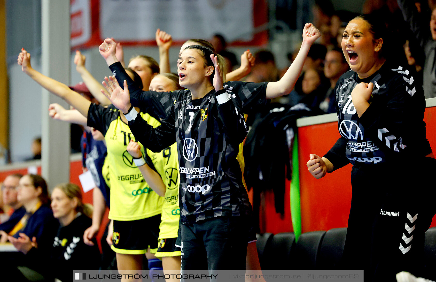 USM F18 Steg 4 Skövde HF-Kärra HF 13-23,dam,Skövde Idrottshall,Skövde,Sverige,Ungdoms-SM,Handboll,2024,332114