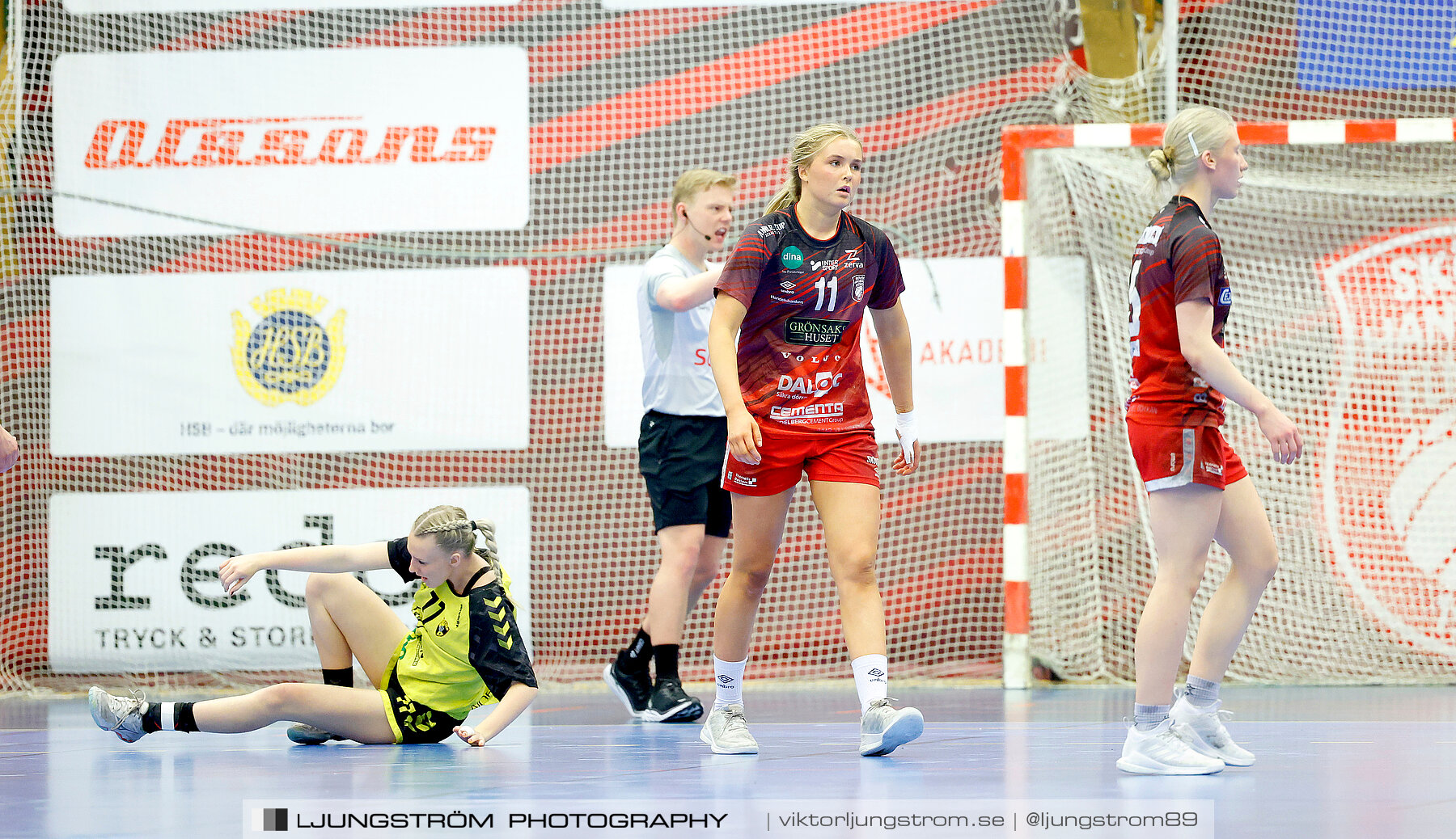 USM F18 Steg 4 Skövde HF-Kärra HF 13-23,dam,Skövde Idrottshall,Skövde,Sverige,Ungdoms-SM,Handboll,2024,332226