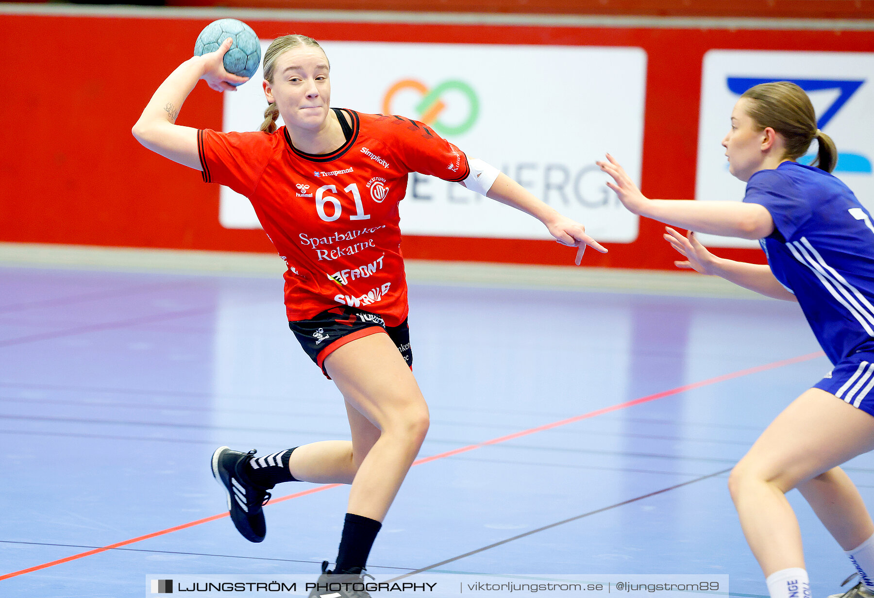 USM F18 Steg 4 Eskilstuna Guif IF-Huddinge HK 18-22,dam,Skövde Idrottshall,Skövde,Sverige,Ungdoms-SM,Handboll,2024,332569