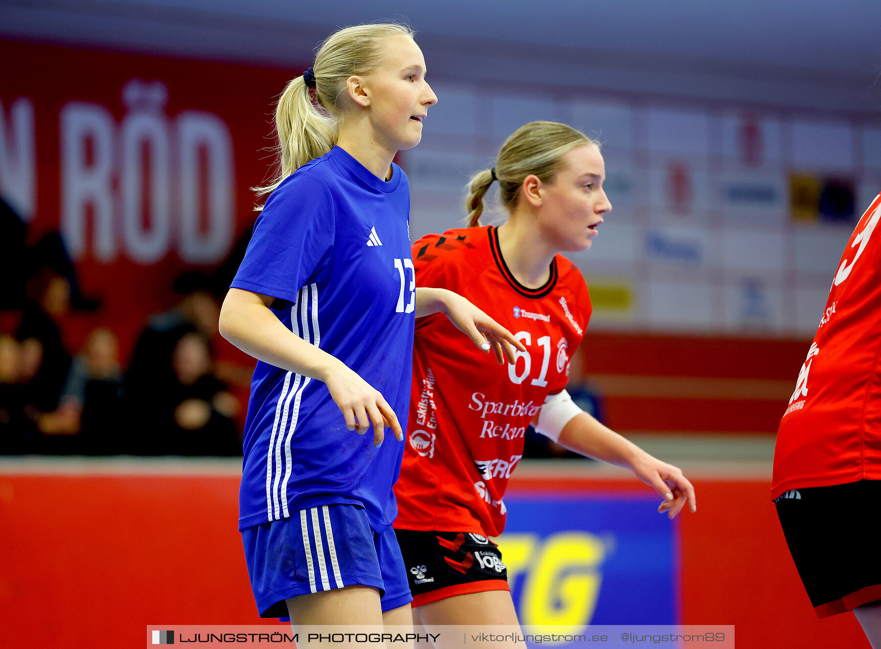 USM F18 Steg 4 Eskilstuna Guif IF-Huddinge HK 18-22,dam,Skövde Idrottshall,Skövde,Sverige,Ungdoms-SM,Handboll,2024,332587