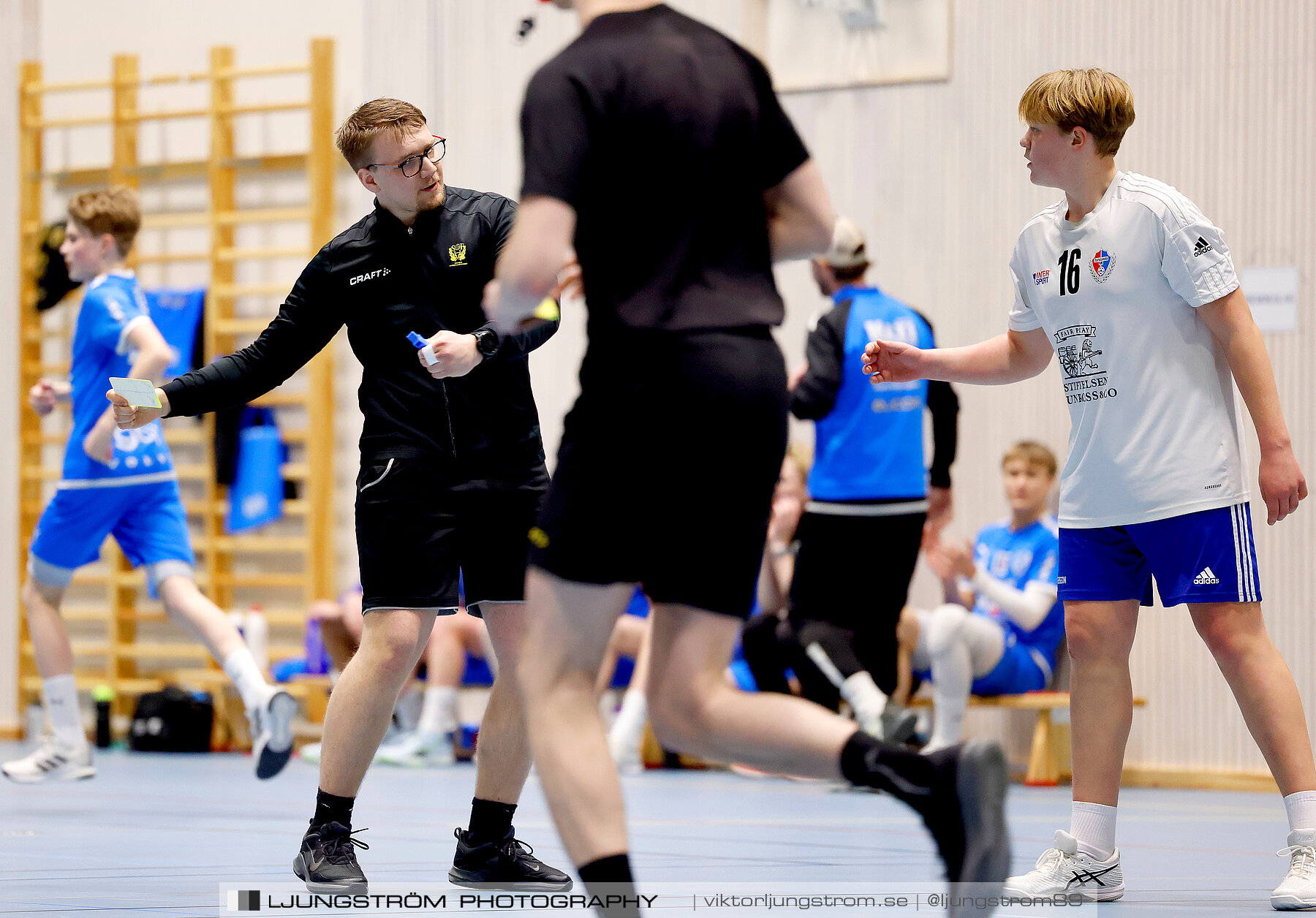 USM P14 Steg 4B IFK Skövde HK Blå-Torslanda HK 29-20,herr,Skövdehem Arena,Skövde,Sverige,Ungdoms-SM,Handboll,2024,333109