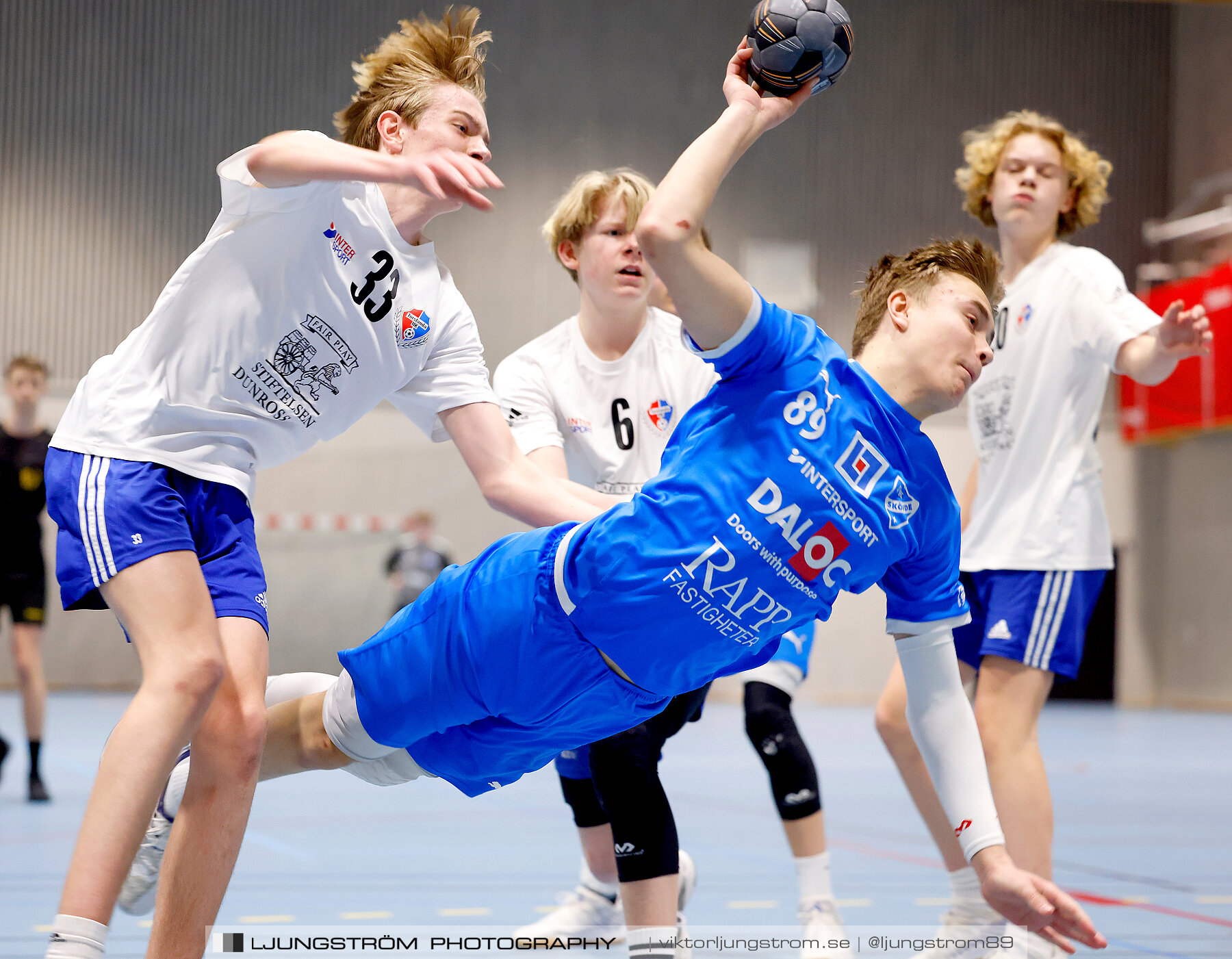 USM P14 Steg 4B IFK Skövde HK Blå-Torslanda HK 29-20,herr,Skövdehem Arena,Skövde,Sverige,Ungdoms-SM,Handboll,2024,333112