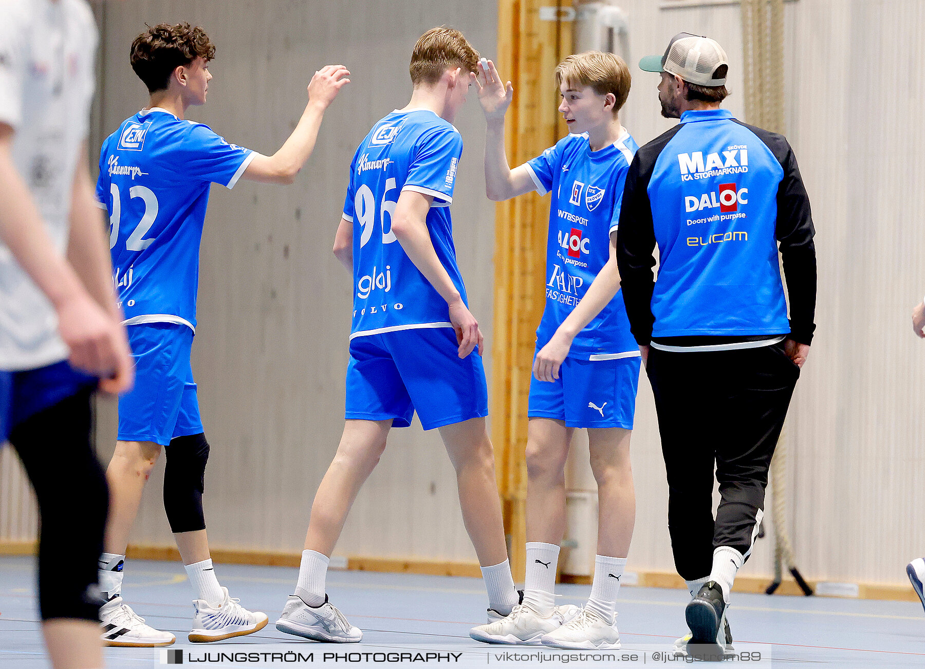 USM P14 Steg 4B IFK Skövde HK Blå-Torslanda HK 29-20,herr,Skövdehem Arena,Skövde,Sverige,Ungdoms-SM,Handboll,2024,333120