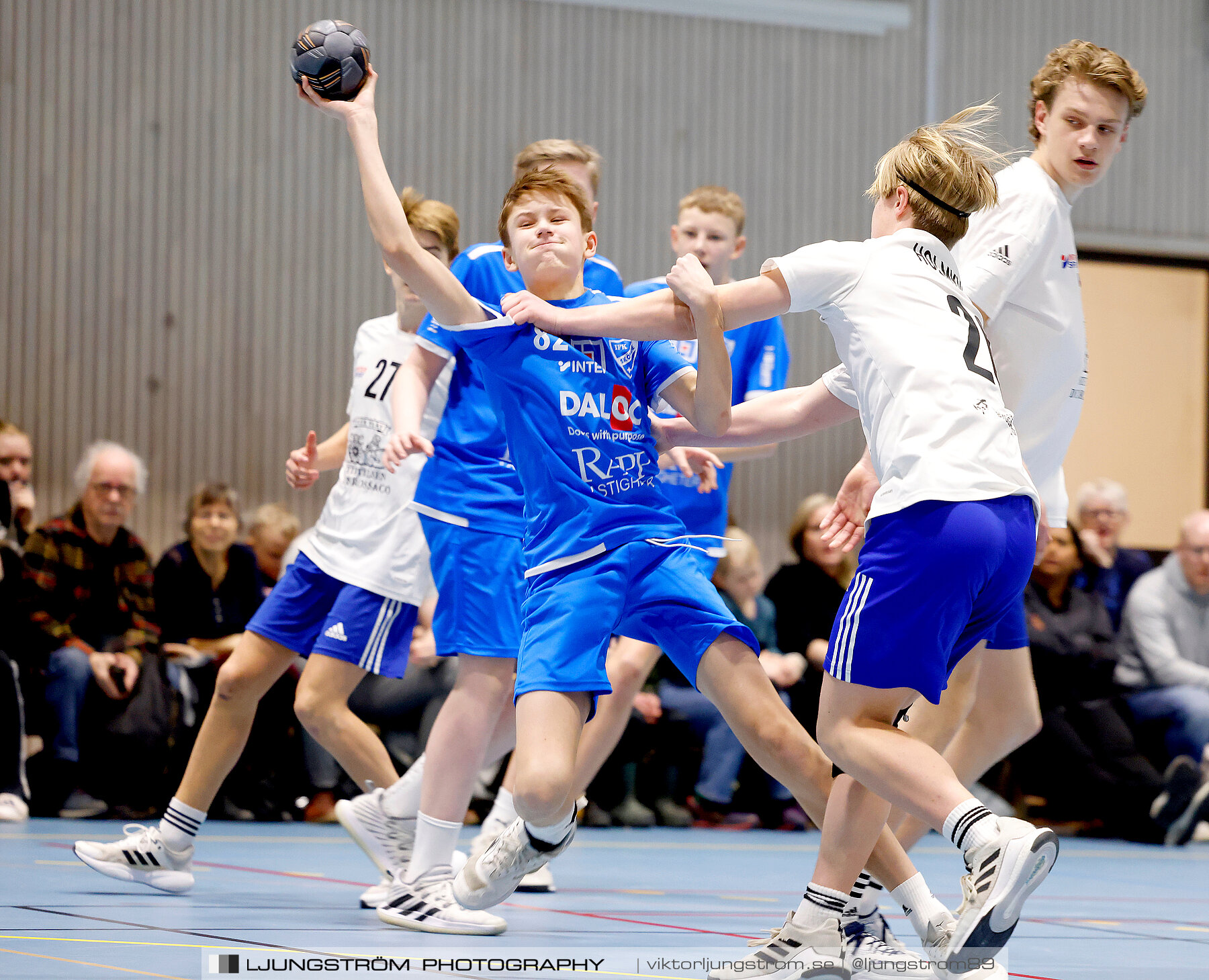 USM P14 Steg 4B IFK Skövde HK Blå-Torslanda HK 29-20,herr,Skövdehem Arena,Skövde,Sverige,Ungdoms-SM,Handboll,2024,333153