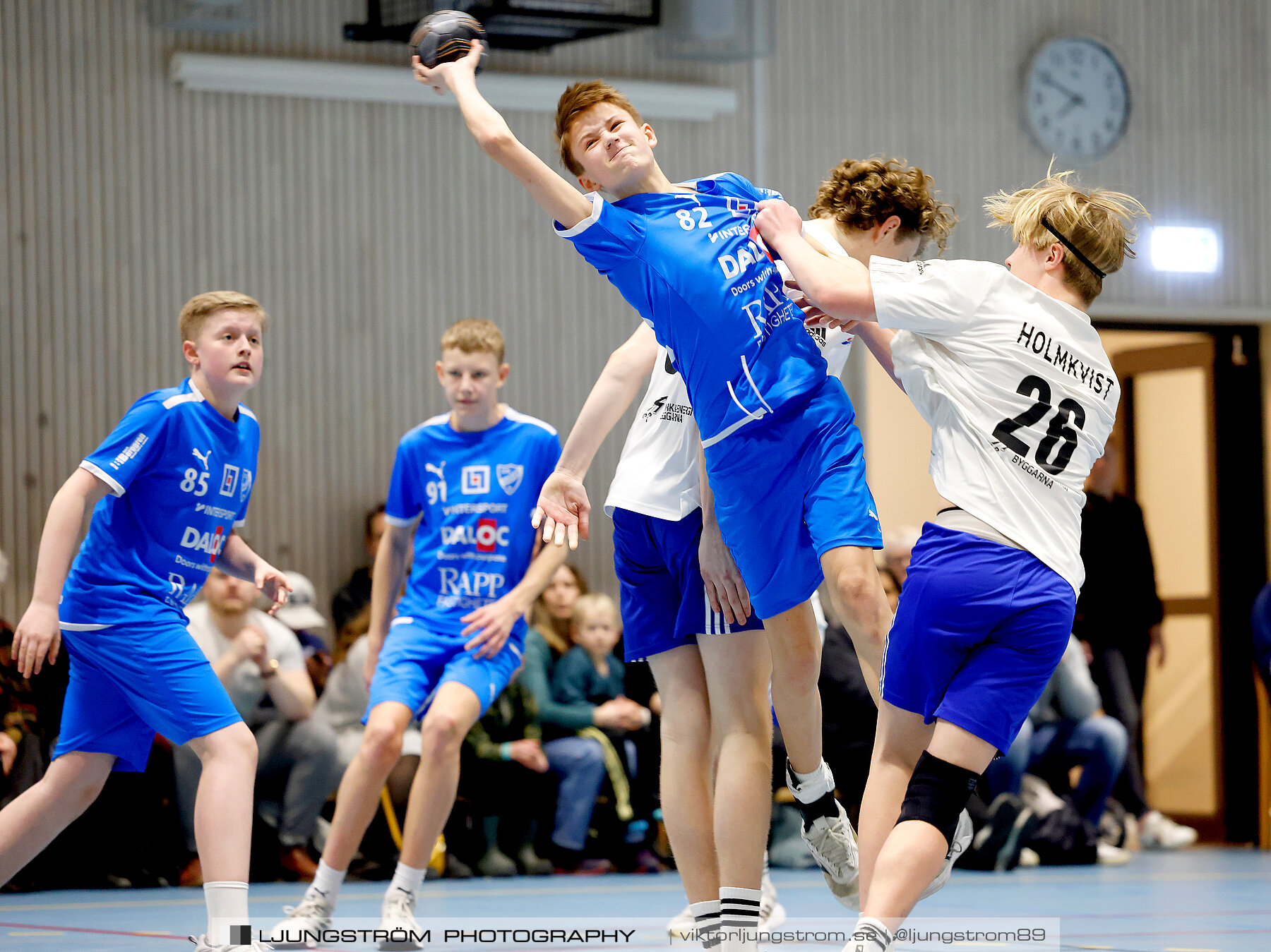 USM P14 Steg 4B IFK Skövde HK Blå-Torslanda HK 29-20,herr,Skövdehem Arena,Skövde,Sverige,Ungdoms-SM,Handboll,2024,333161