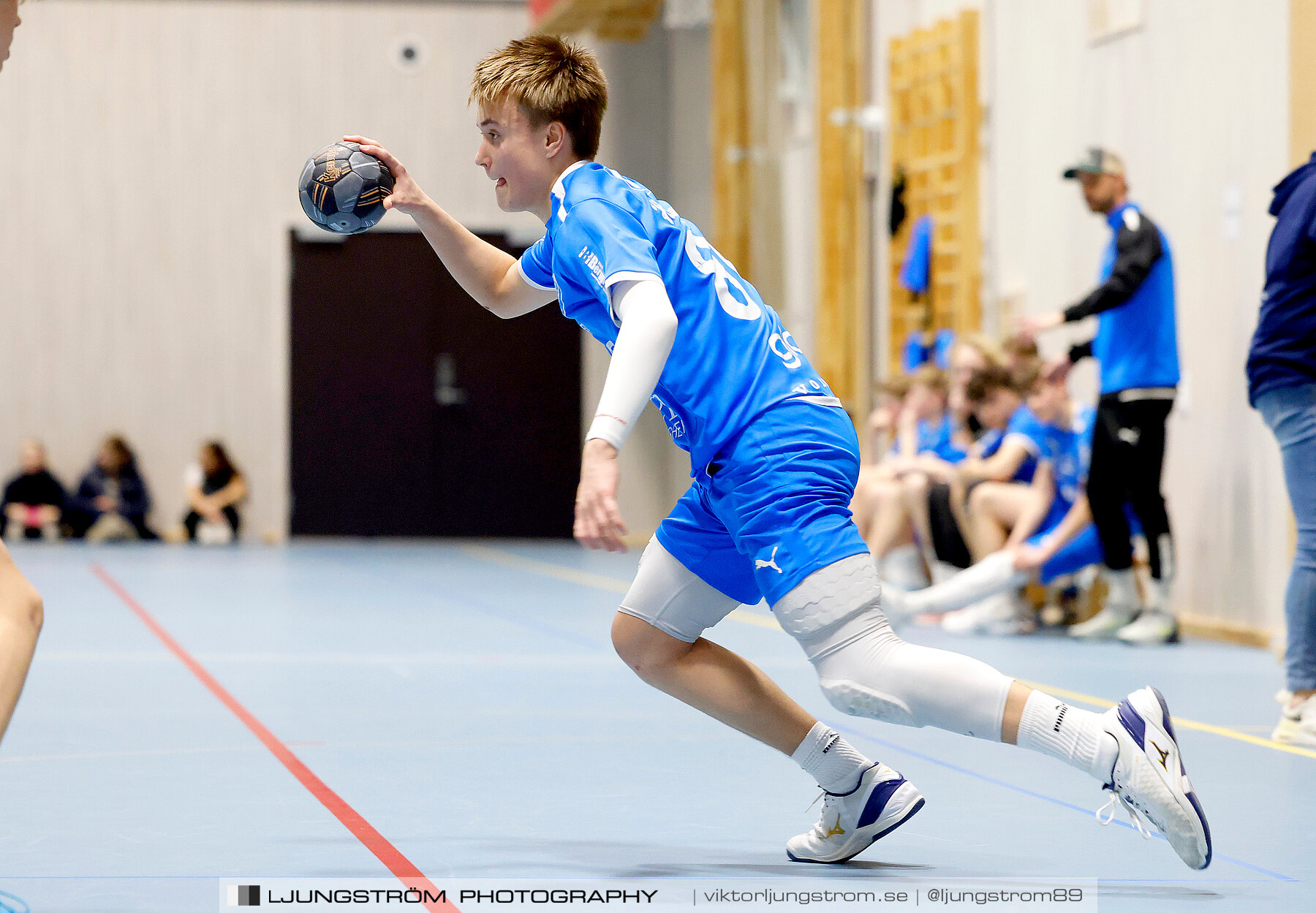 USM P14 Steg 4B IFK Skövde HK Blå-Torslanda HK 29-20,herr,Skövdehem Arena,Skövde,Sverige,Ungdoms-SM,Handboll,2024,333165