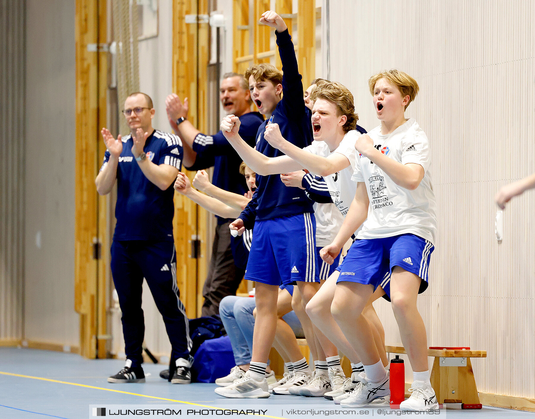 USM P14 Steg 4B IFK Skövde HK Blå-Torslanda HK 29-20,herr,Skövdehem Arena,Skövde,Sverige,Ungdoms-SM,Handboll,2024,333179