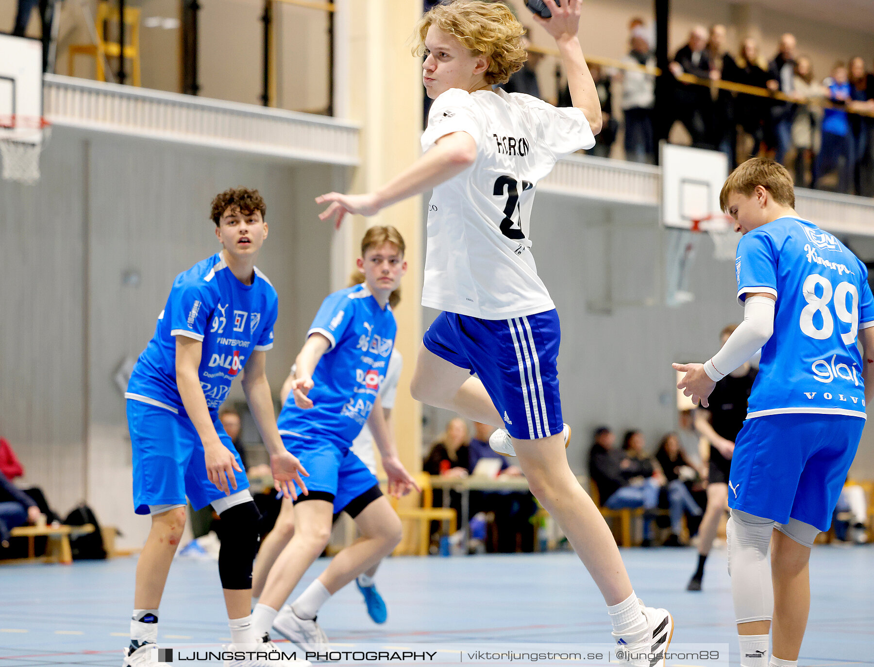 USM P14 Steg 4B IFK Skövde HK Blå-Torslanda HK 29-20,herr,Skövdehem Arena,Skövde,Sverige,Ungdoms-SM,Handboll,2024,333183