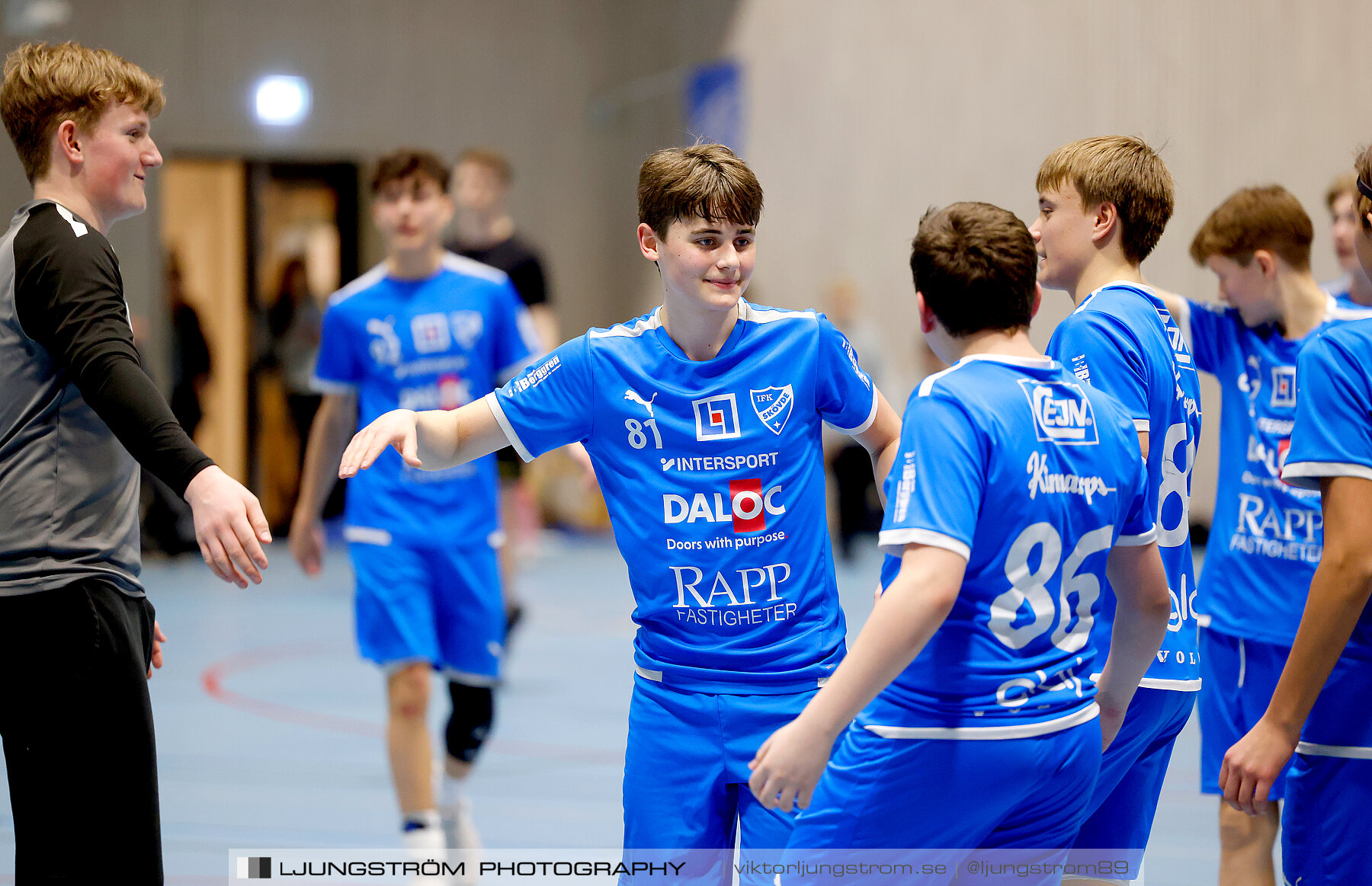 USM P14 Steg 4B IFK Skövde HK Blå-Torslanda HK 29-20,herr,Skövdehem Arena,Skövde,Sverige,Ungdoms-SM,Handboll,2024,333248