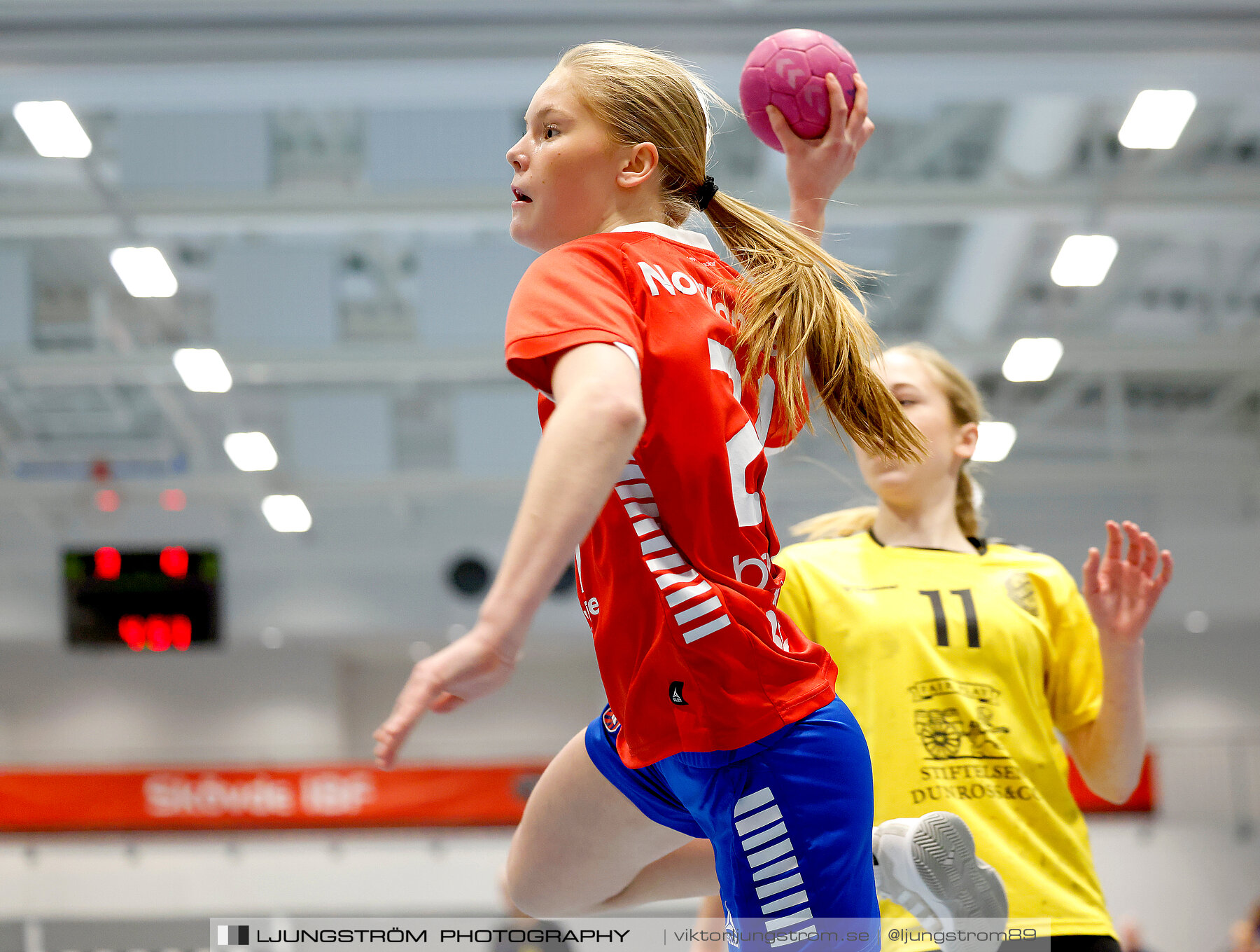 USM F14 Steg 4A IK Bolton-Täby HBK 15-32,dam,Kavelbro Arena,Skövde,Sverige,Ungdoms-SM,Handboll,2024,334138