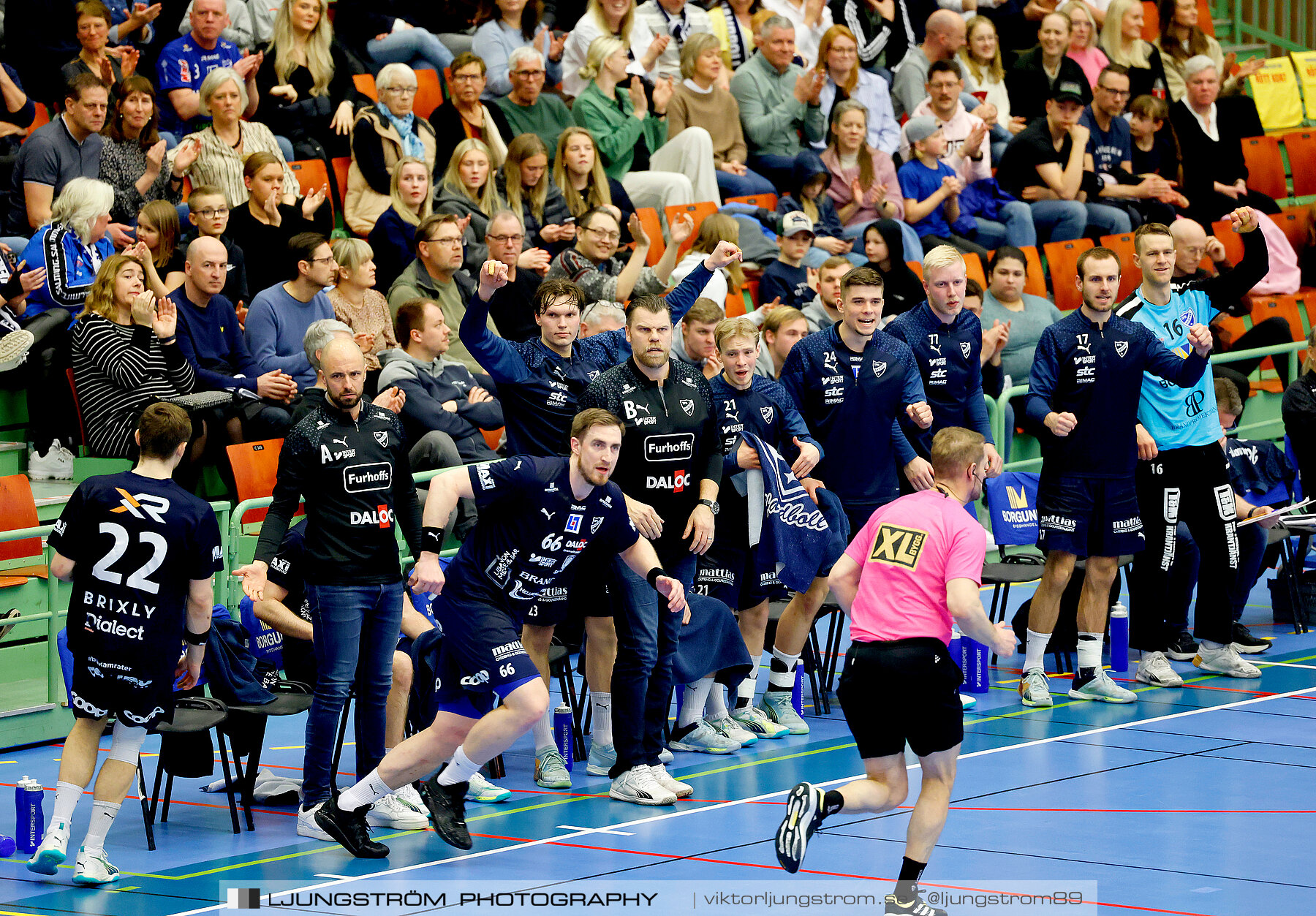 IFK Skövde HK-Lugi HF 33-32,herr,Arena Skövde,Skövde,Sverige,Handboll,,2024,334549