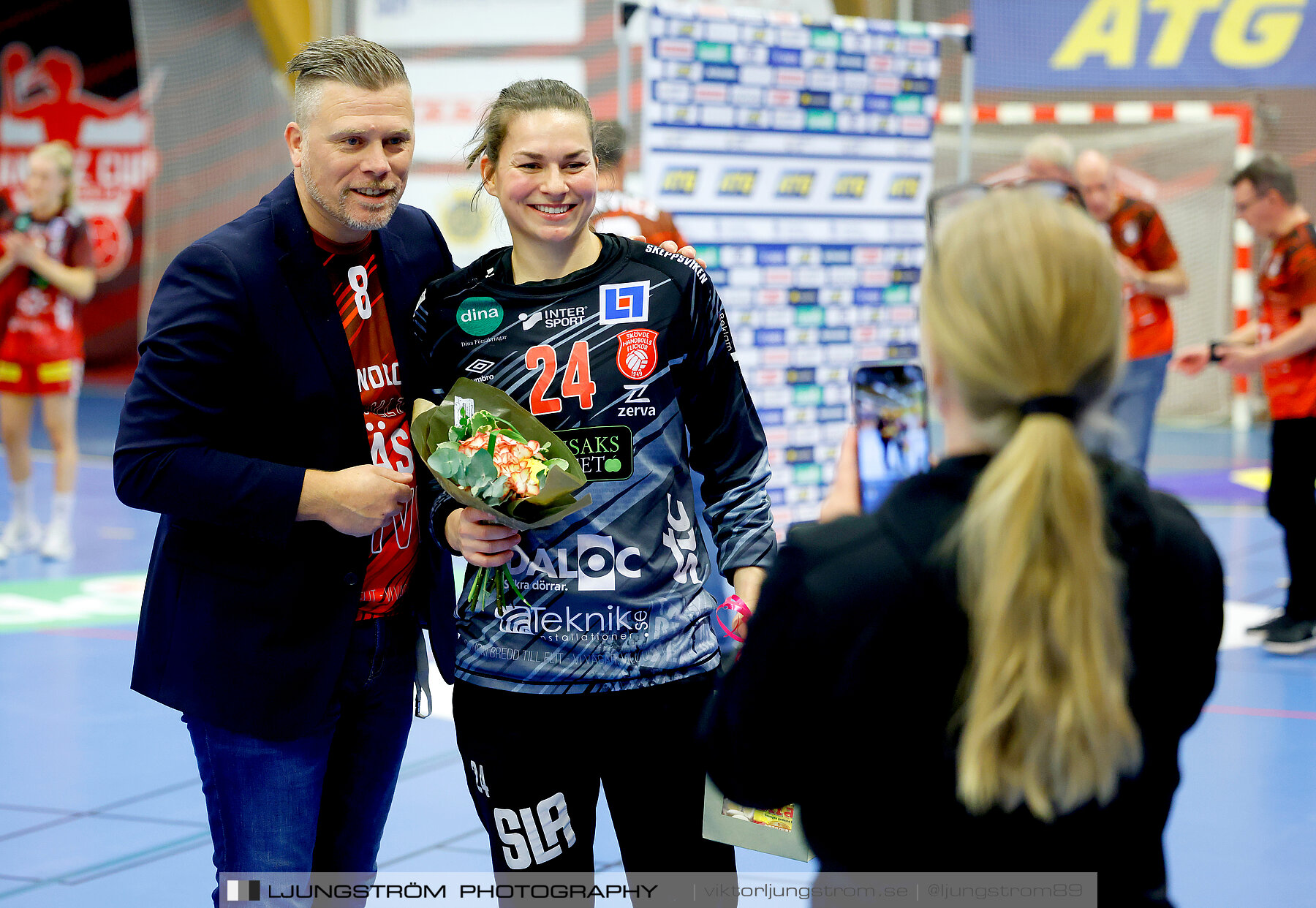 Skövde HF-Skuru IK 1/4-final 2 31-21,dam,Skövde Idrottshall,Skövde,Sverige,Handboll,,2024,336198