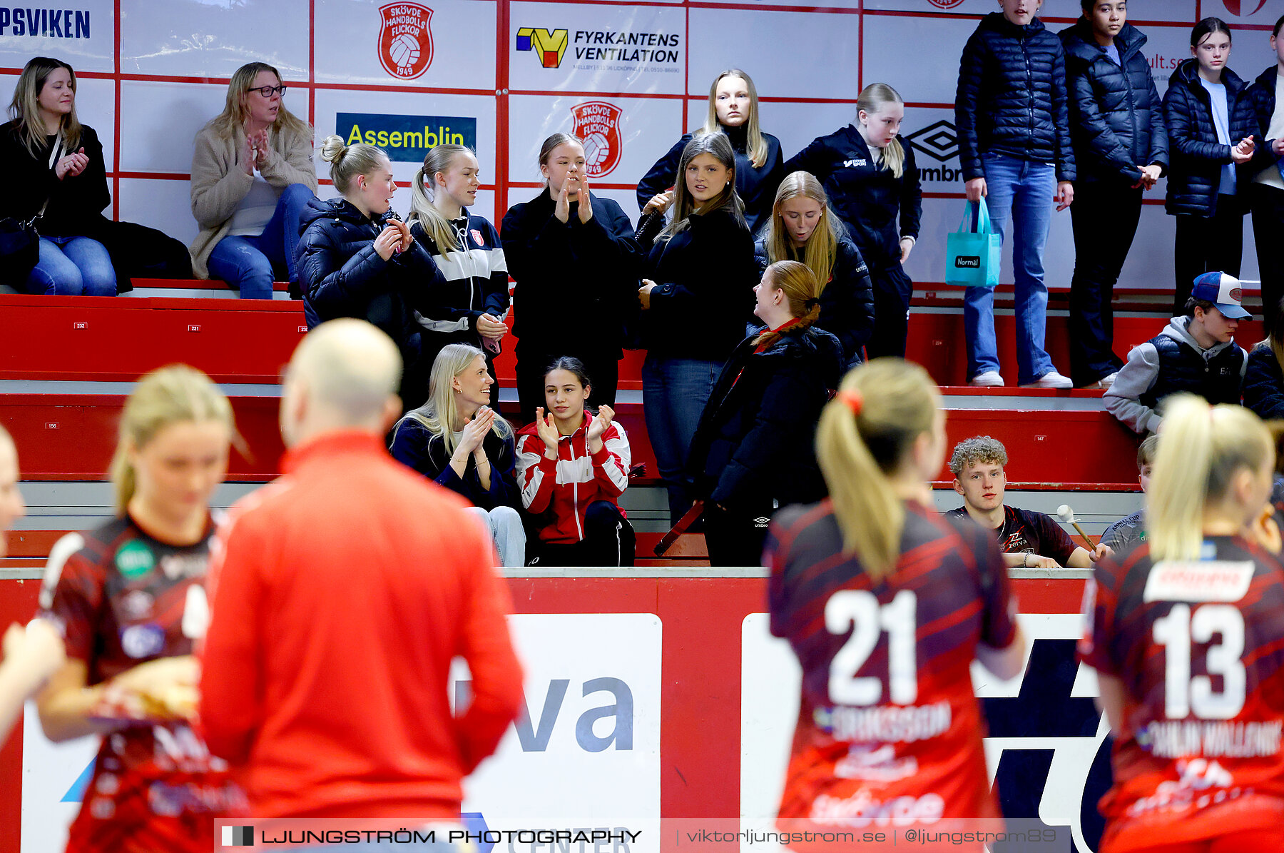 Skövde HF-Skuru IK 1/4-final 2 31-21,dam,Skövde Idrottshall,Skövde,Sverige,Handboll,,2024,336254