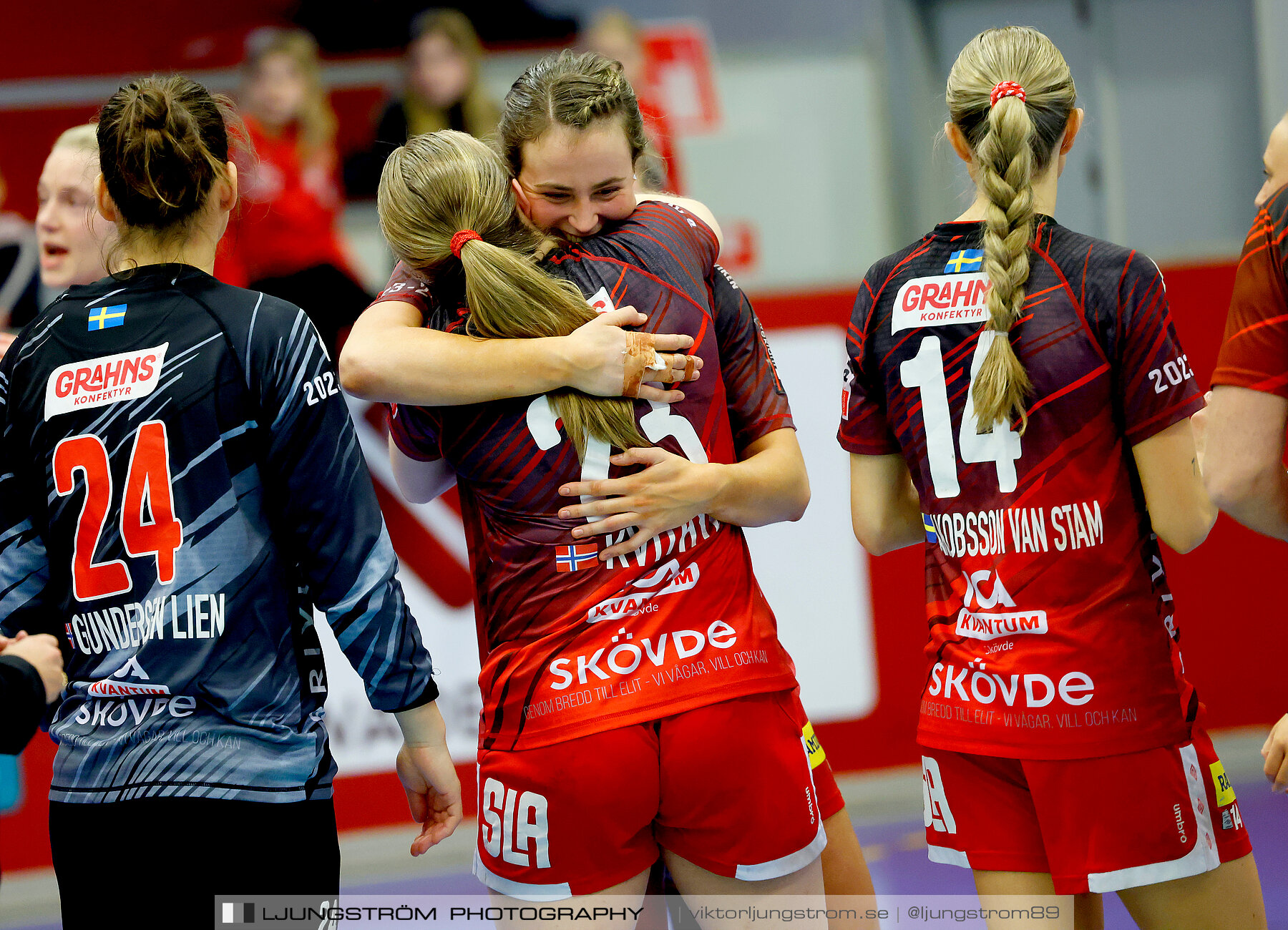 Skövde HF-Skuru IK 1/4-final 2 31-21,dam,Skövde Idrottshall,Skövde,Sverige,Handboll,,2024,336256