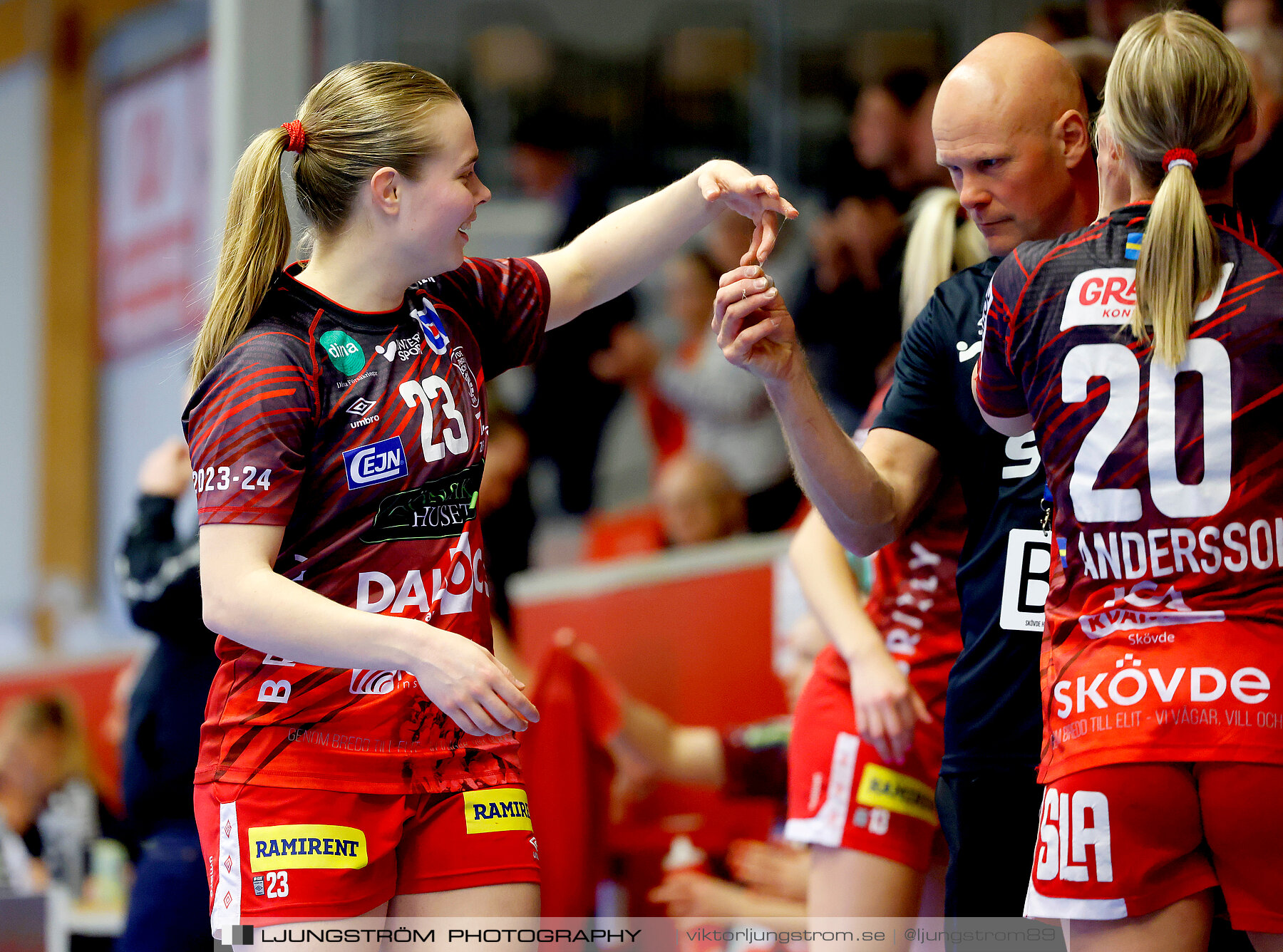 Skövde HF-Skuru IK 1/4-final 2 31-21,dam,Skövde Idrottshall,Skövde,Sverige,Handboll,,2024,336318