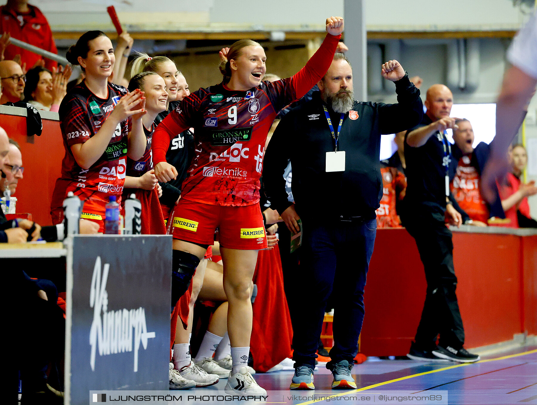 Skövde HF-Skuru IK 1/4-final 2 31-21,dam,Skövde Idrottshall,Skövde,Sverige,Handboll,,2024,336444