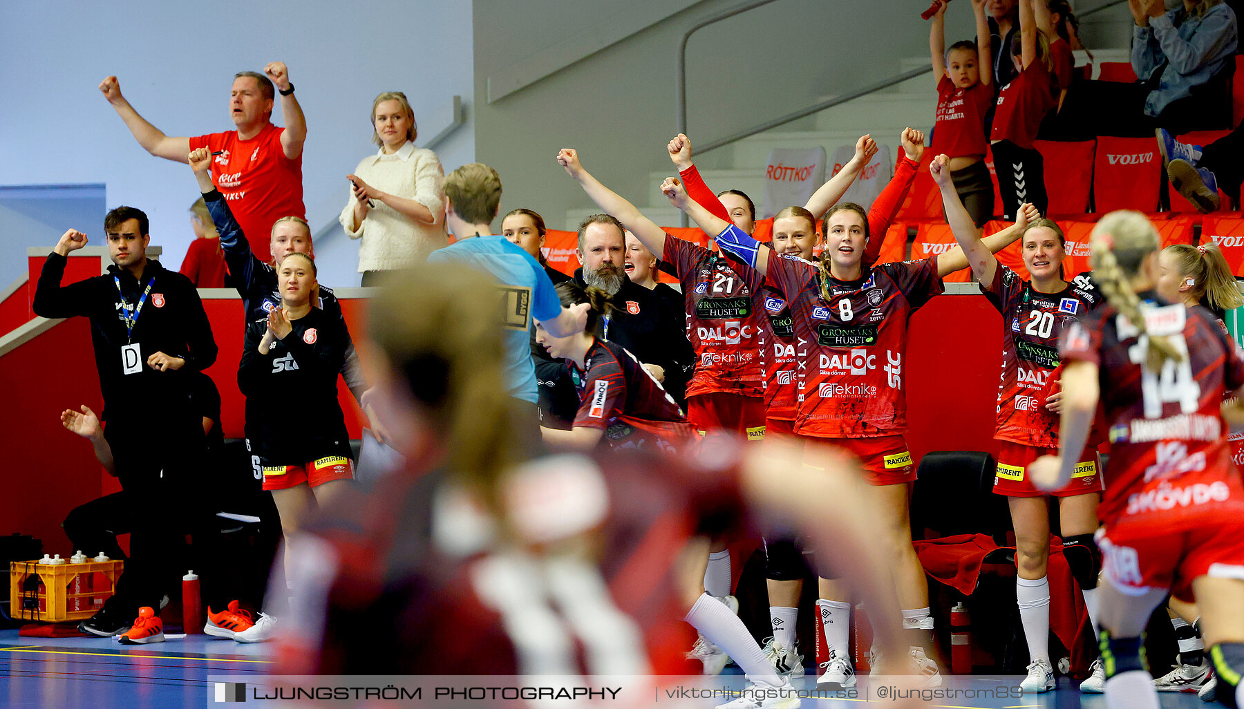 Skövde HF-Skuru IK 1/4-final 2 31-21,dam,Skövde Idrottshall,Skövde,Sverige,Handboll,,2024,336533