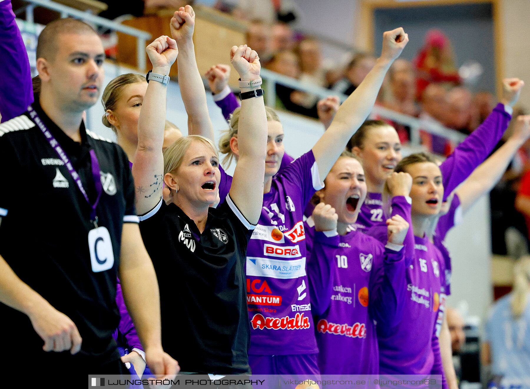 Skara HF-Höörs HK H65 1/4-final 4 31-25,dam,Skara Idrottshall,Skara,Sverige,Handboll,,2024,336898