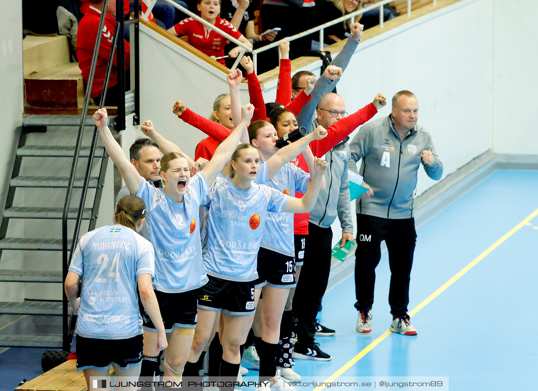 Skara HF-Höörs HK H65 1/4-final 4 31-25,dam,Skara Idrottshall,Skara,Sverige,Handboll,,2024,337019